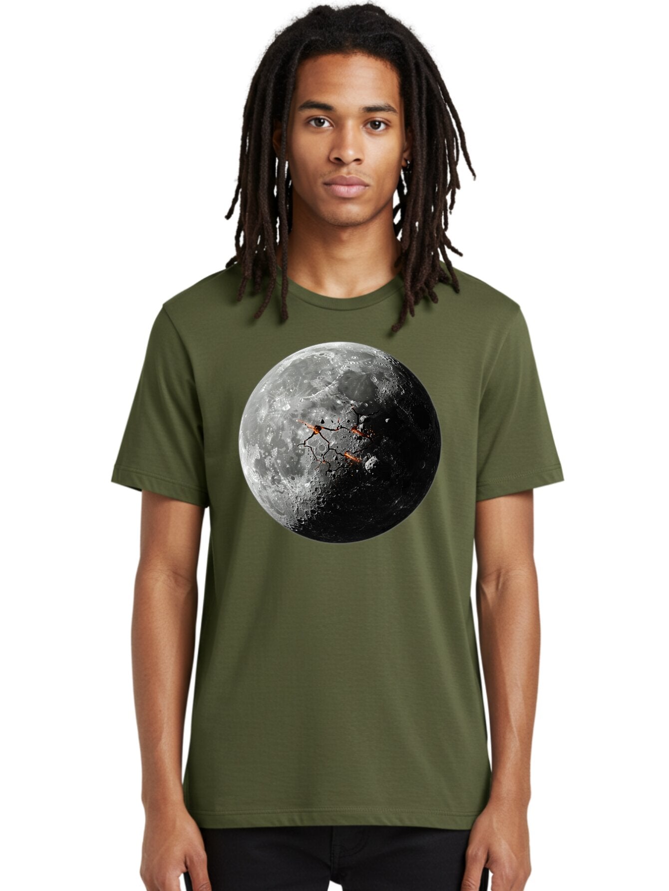 Moon-Surface Men'S Graphic Tee, 100% Cotton, Comfortable Casual Summer Wear, Machine Washable, Vintage Camera, Old Camera, Antique Camera, Black Camera, Classic Photography, Photography Equipment, Nostalgic Device, Film Camera, Camera Art Bam925 27