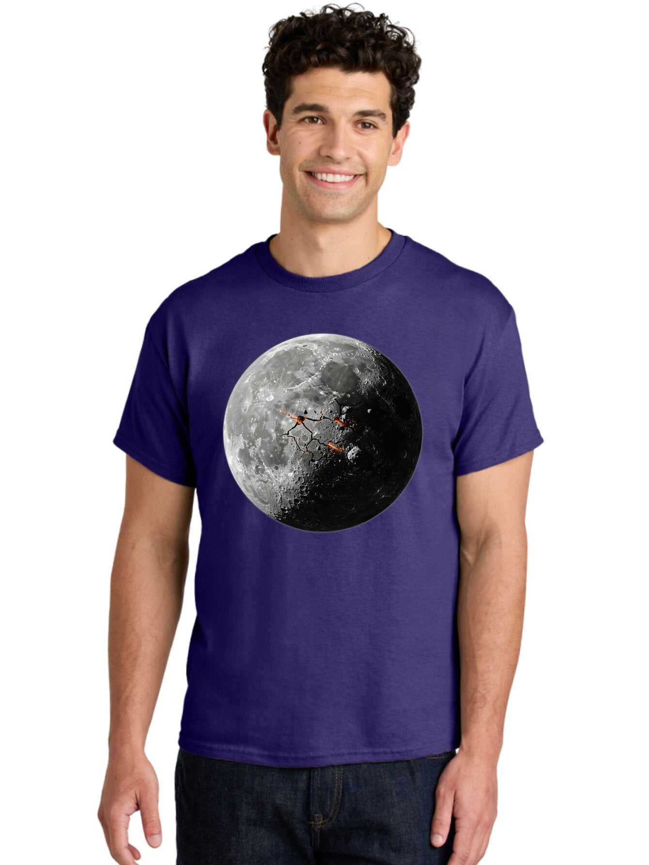 Moon-Surface Men'S Graphic Tee, 100% Cotton, Comfortable Casual Summer Wear, Machine Washable, Vintage Camera, Old Camera, Antique Camera, Black Camera, Classic Photography, Photography Equipment, Nostalgic Device, Film Camera, Camera Art Bam925 26