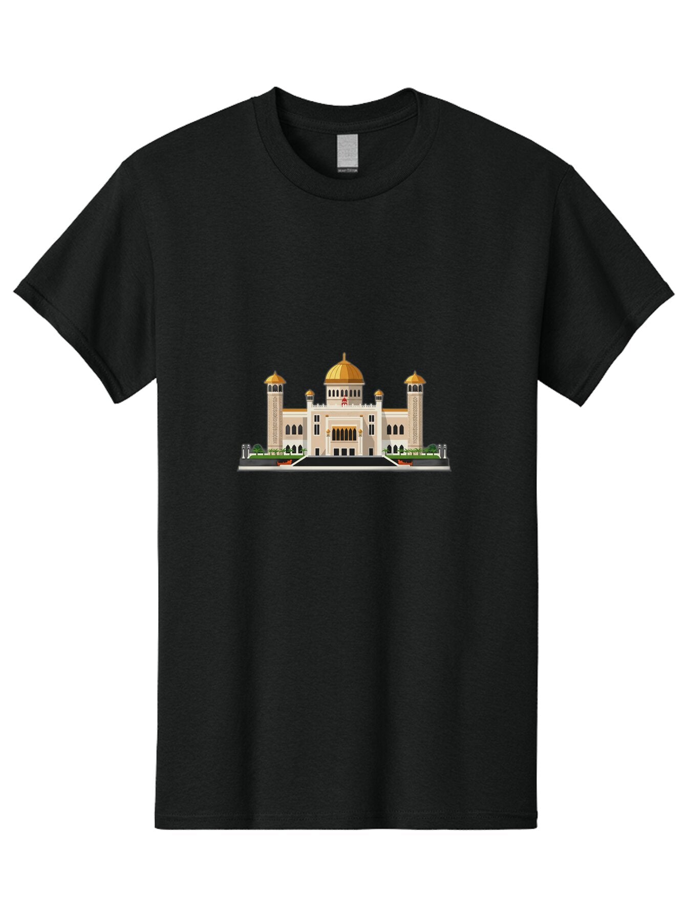 Mosque-Building Men'S Graphic Tee, 100% Cotton, Comfortable Casual Summer Wear, Machine Washable, Vintage Camera, Old Camera, Antique Camera, Black Camera, Classic Photography, Photography Equipment, Nostalgic Device, Film Camera, Camera Art Bam928 6