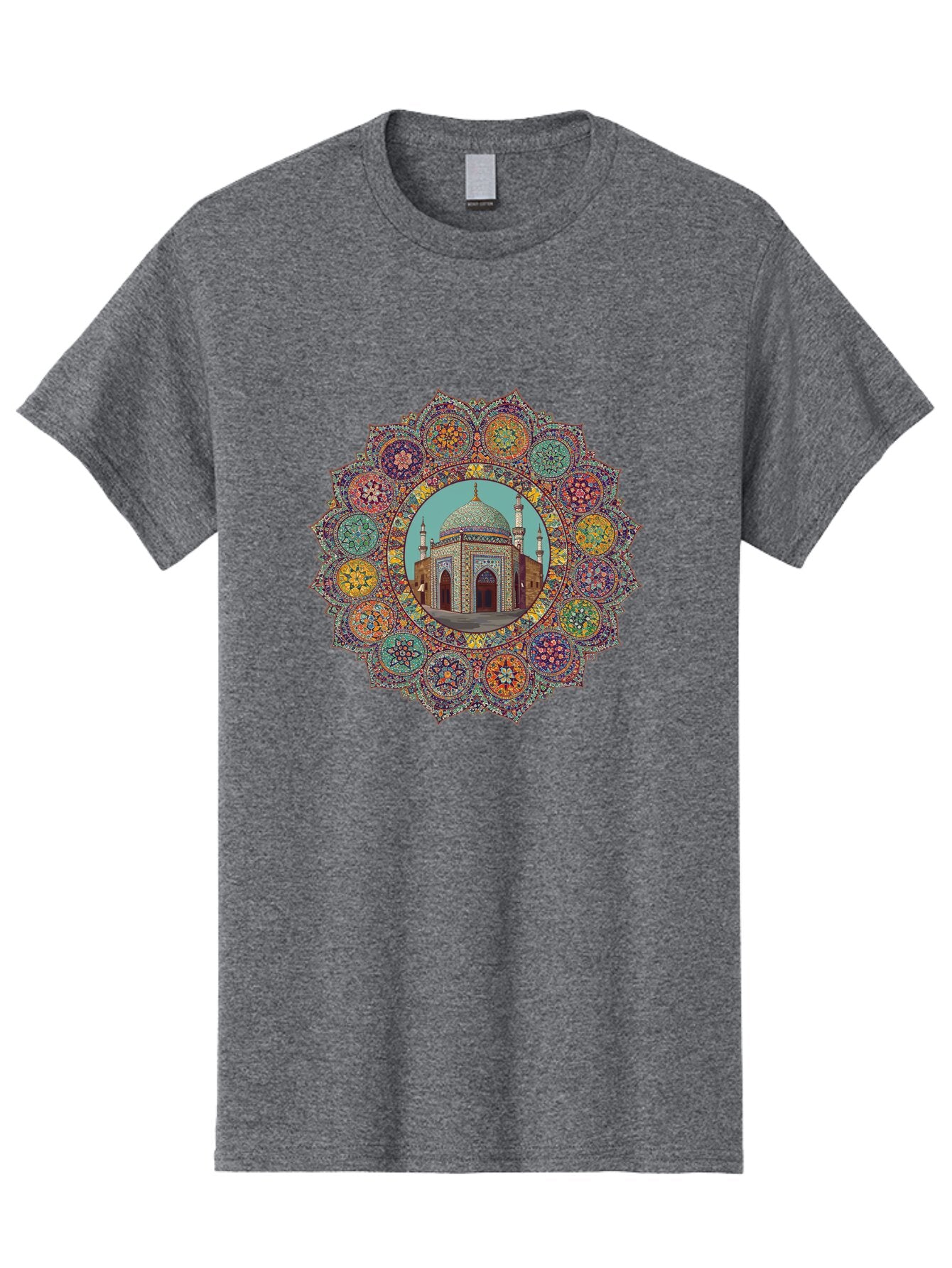 Mosque-Mandala Men'S Graphic Tee, 100% Cotton, Comfortable Casual Summer Wear, Machine Washable, Vintage Camera, Old Camera, Antique Camera, Black Camera, Classic Photography, Photography Equipment, Nostalgic Device, Film Camera, Camera Art Bam929 8