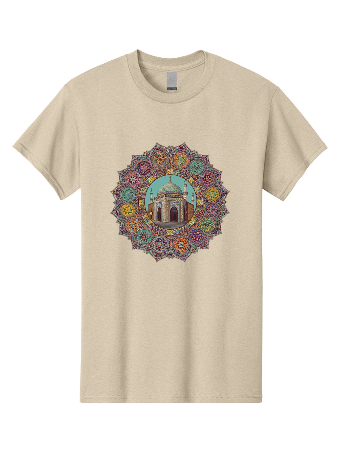 Mosque-Mandala Men'S Graphic Tee, 100% Cotton, Comfortable Casual Summer Wear, Machine Washable, Vintage Camera, Old Camera, Antique Camera, Black Camera, Classic Photography, Photography Equipment, Nostalgic Device, Film Camera, Camera Art Bam929 4