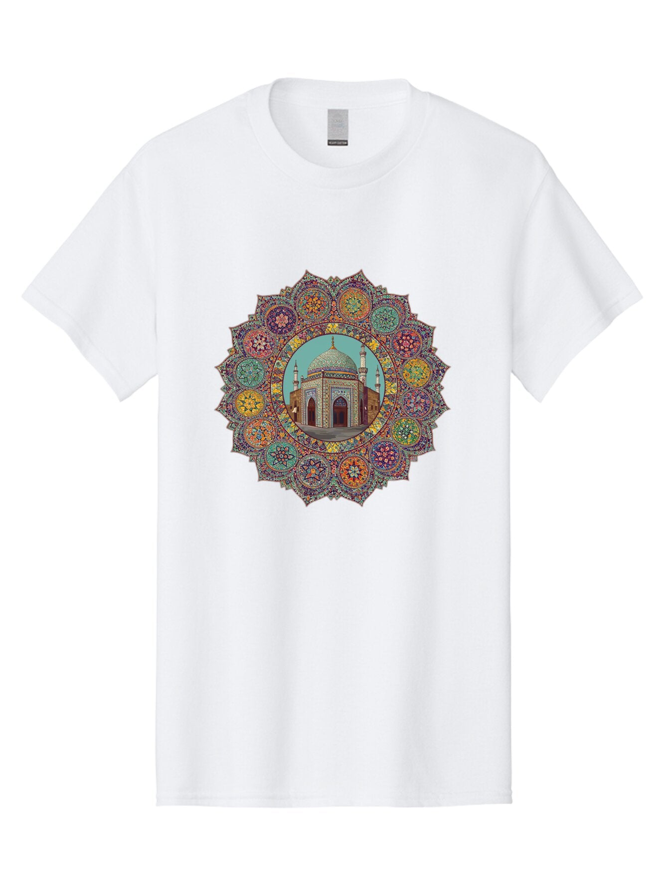 Mosque-Mandala Men'S Graphic Tee, 100% Cotton, Comfortable Casual Summer Wear, Machine Washable, Vintage Camera, Old Camera, Antique Camera, Black Camera, Classic Photography, Photography Equipment, Nostalgic Device, Film Camera, Camera Art Bam929 5