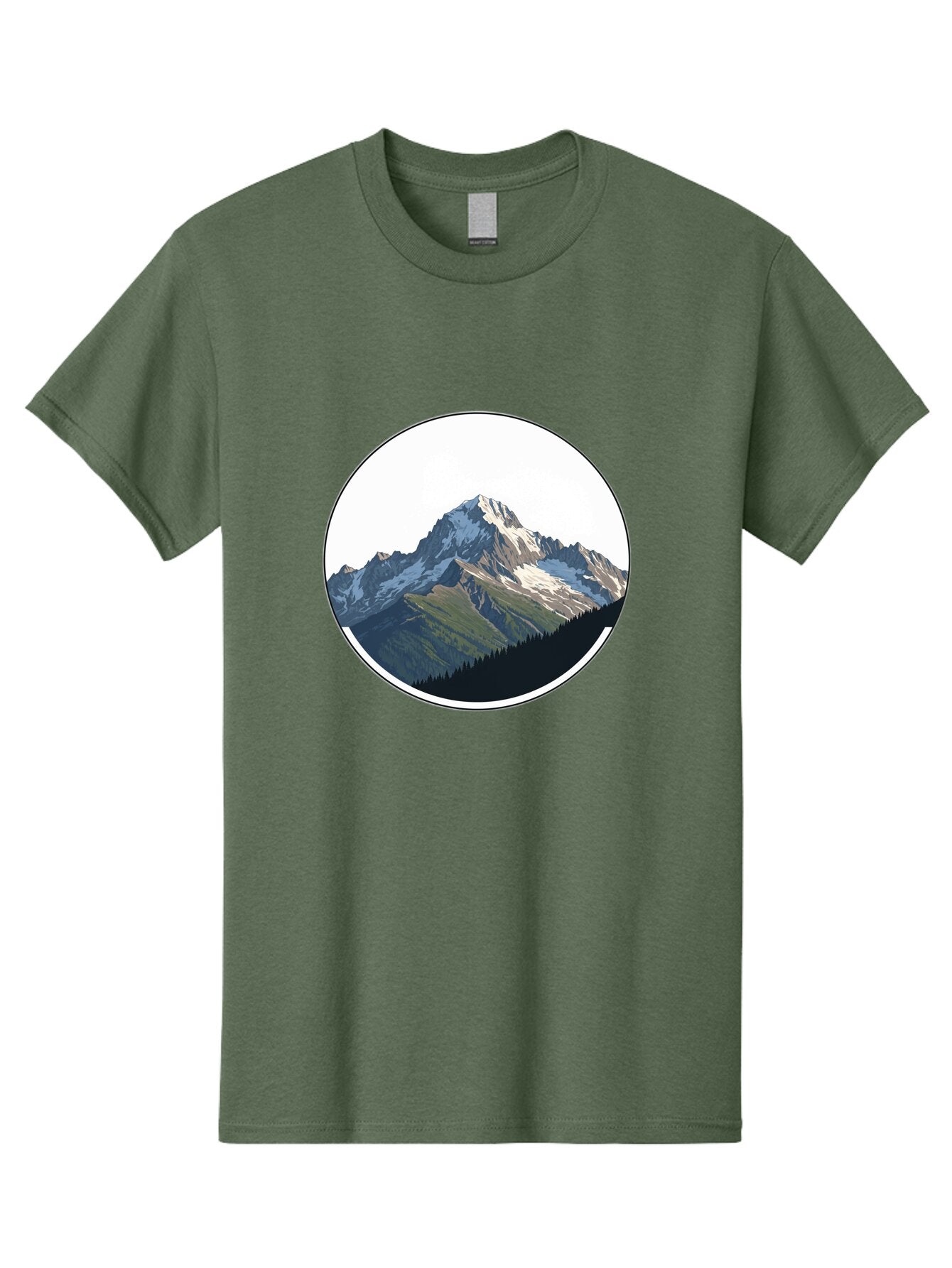 Mountain-Landscape-2 Men'S Graphic Tee, 100% Cotton, Comfortable Casual Summer Wear, Machine Washable, Vintage Camera, Old Camera, Antique Camera, Black Camera, Classic Photography, Photography Equipment, Nostalgic Device, Film Camera, Bam934 13