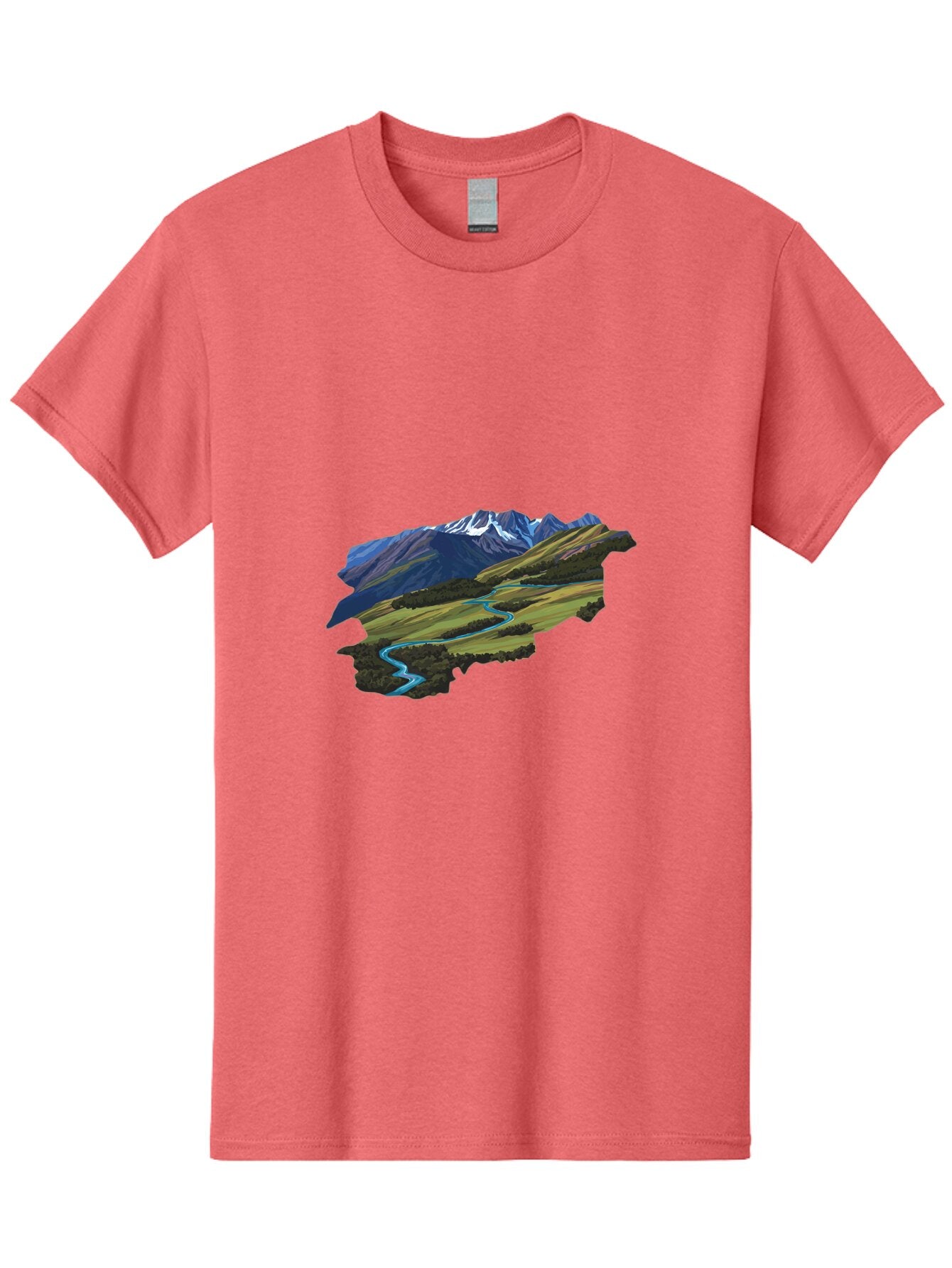 Mountain-Landscape Men'S Graphic Tee, 100% Cotton, Comfortable Casual Summer Wear, Machine Washable, Vintage Camera, Old Camera, Antique Camera, Black Camera, Classic Photography, Photography Equipment, Nostalgic Device, Film Camera, Bam935