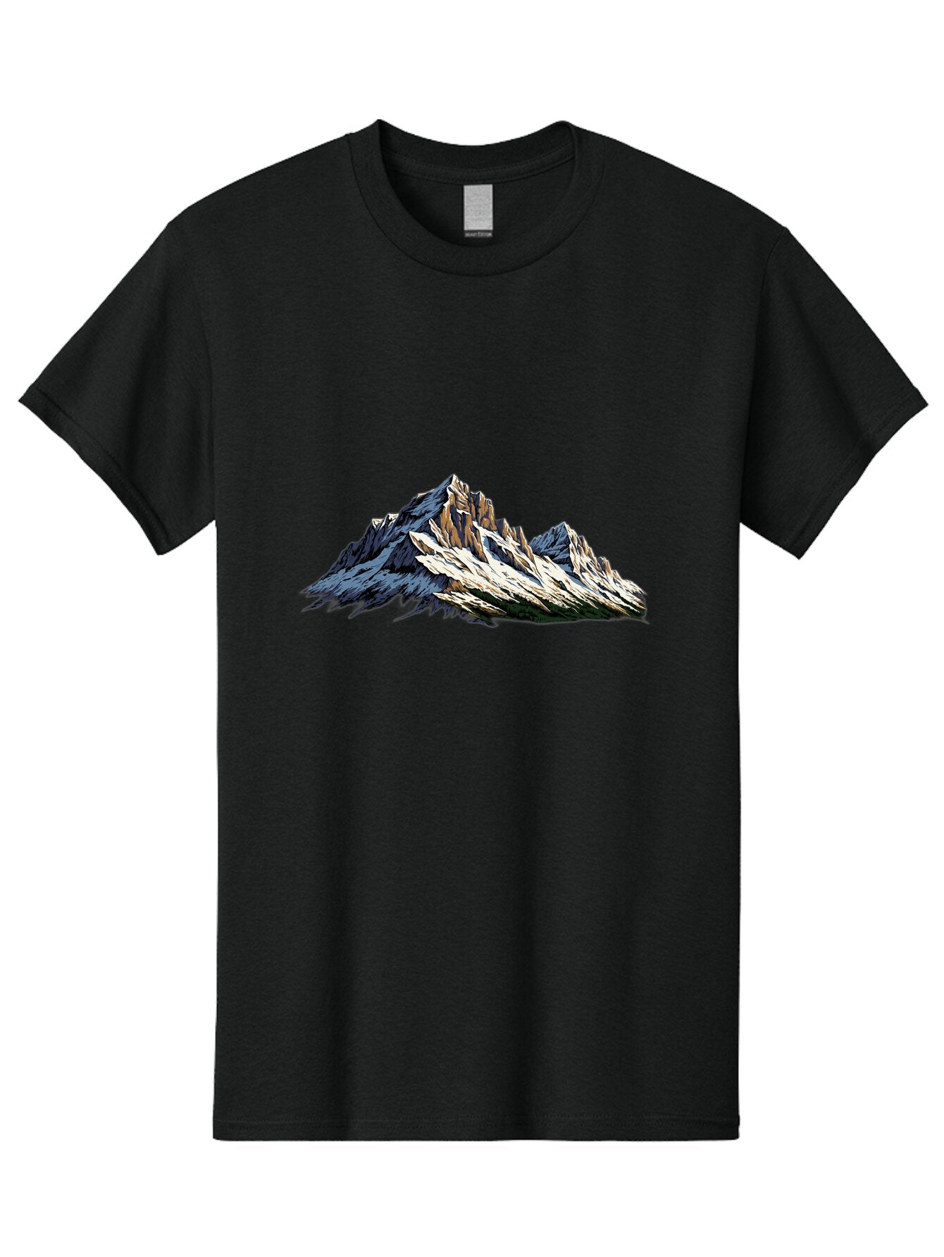Mountain-Peak Men'S Graphic Tee, 100% Cotton, Comfortable Casual Summer Wear, Machine Washable, Vintage Camera, Old Camera, Antique Camera, Black Camera, Classic Photography, Photography Equipment, Nostalgic Device, Film Camera, Camera Art Bam936 9