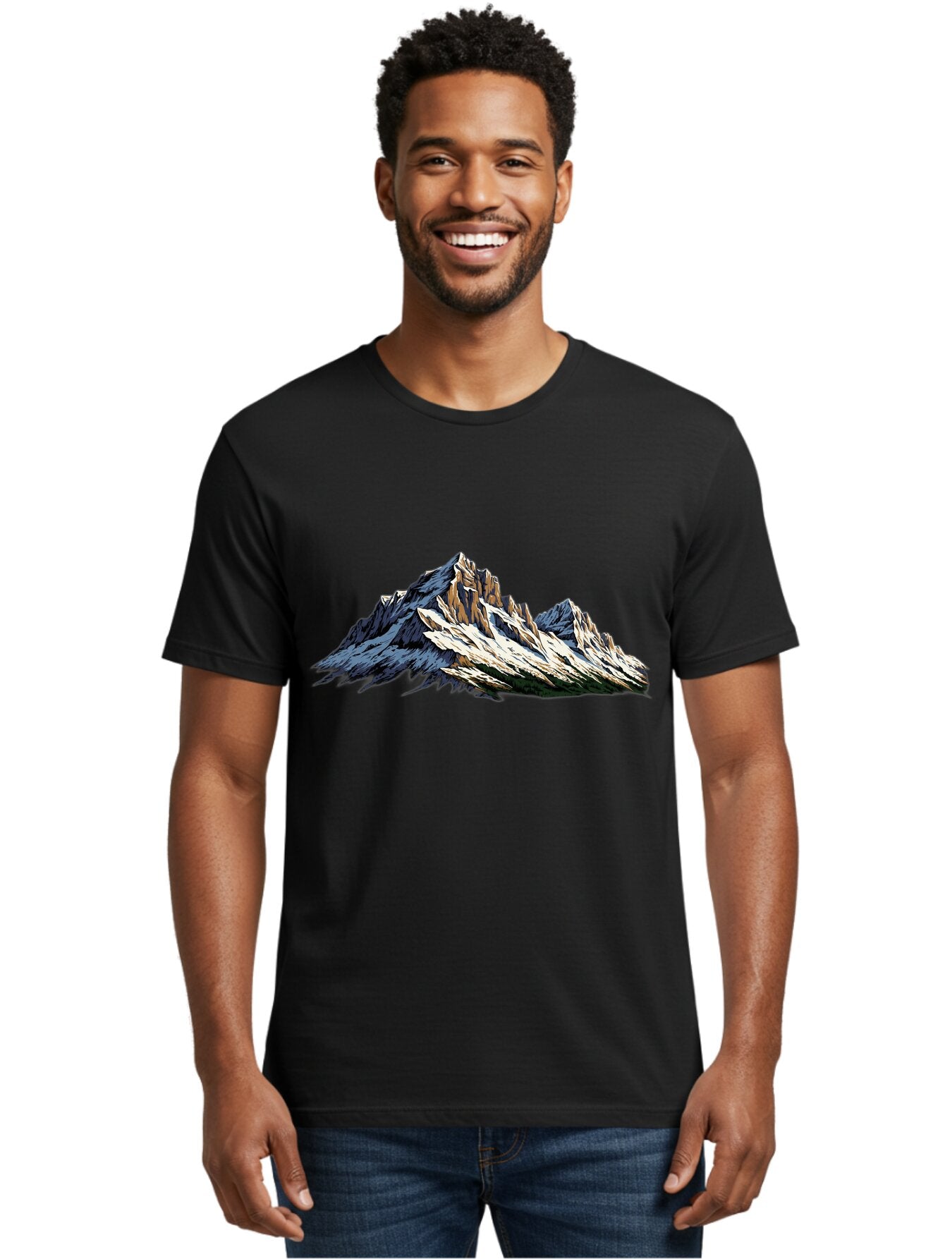 Mountain-Peak Men'S Graphic Tee, 100% Cotton, Comfortable Casual Summer Wear, Machine Washable, Vintage Camera, Old Camera, Antique Camera, Black Camera, Classic Photography, Photography Equipment, Nostalgic Device, Film Camera, Camera Art Bam936 26