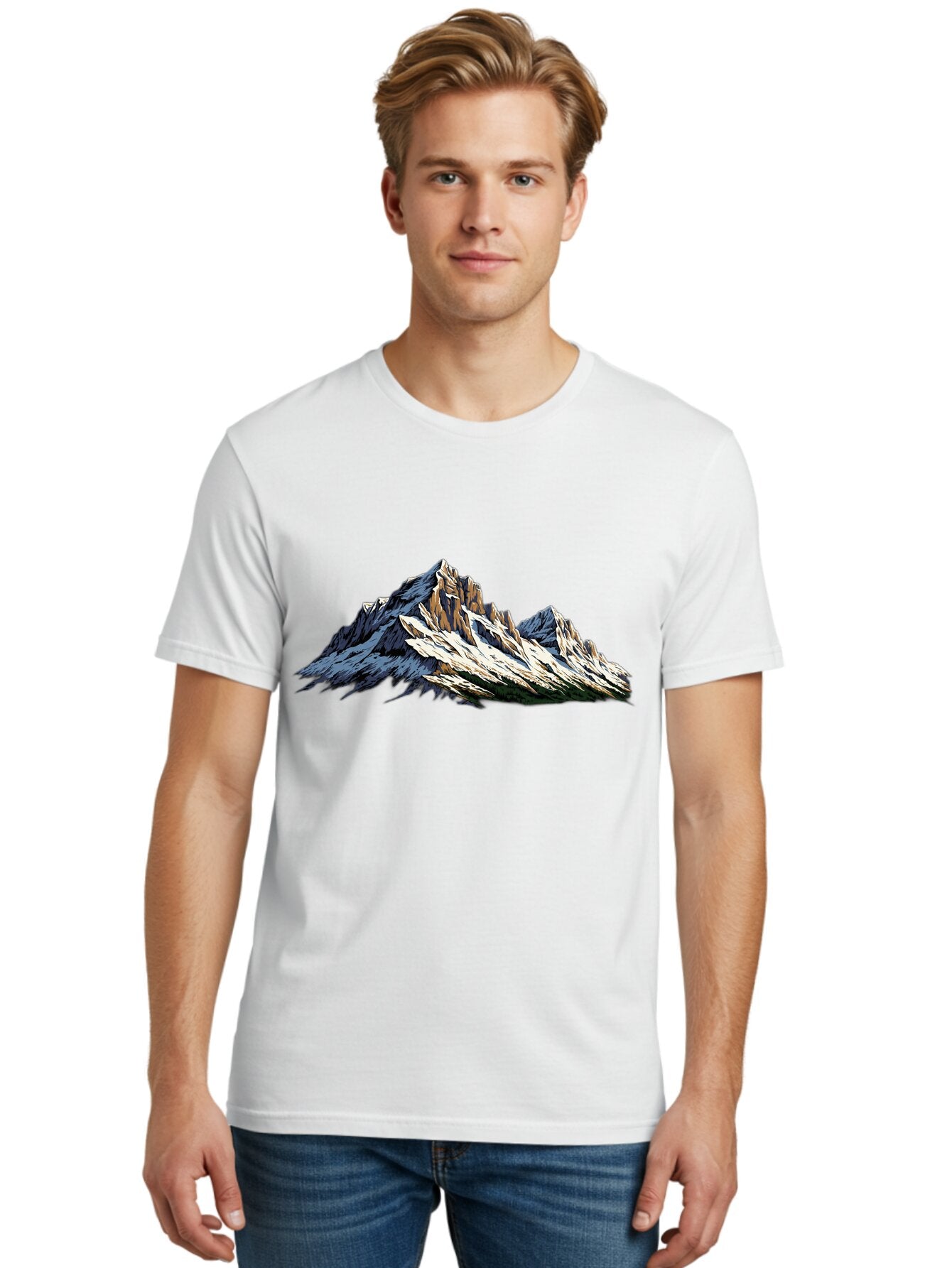 Mountain-Peak Men'S Graphic Tee, 100% Cotton, Comfortable Casual Summer Wear, Machine Washable, Vintage Camera, Old Camera, Antique Camera, Black Camera, Classic Photography, Photography Equipment, Nostalgic Device, Film Camera, Camera Art Bam936 17