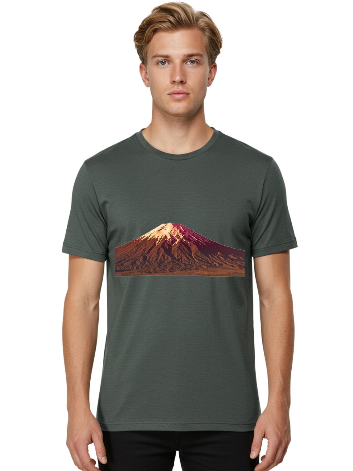 Mountain Men'S Graphic Tee, 100% Cotton, Comfortable Casual Summer Wear, Machine Washable, Vintage Camera, Old Camera, Antique Camera, Black Camera, Classic Photography, Photography Equipment, Nostalgic Device, Film Camera, Camera Art Bam937 18