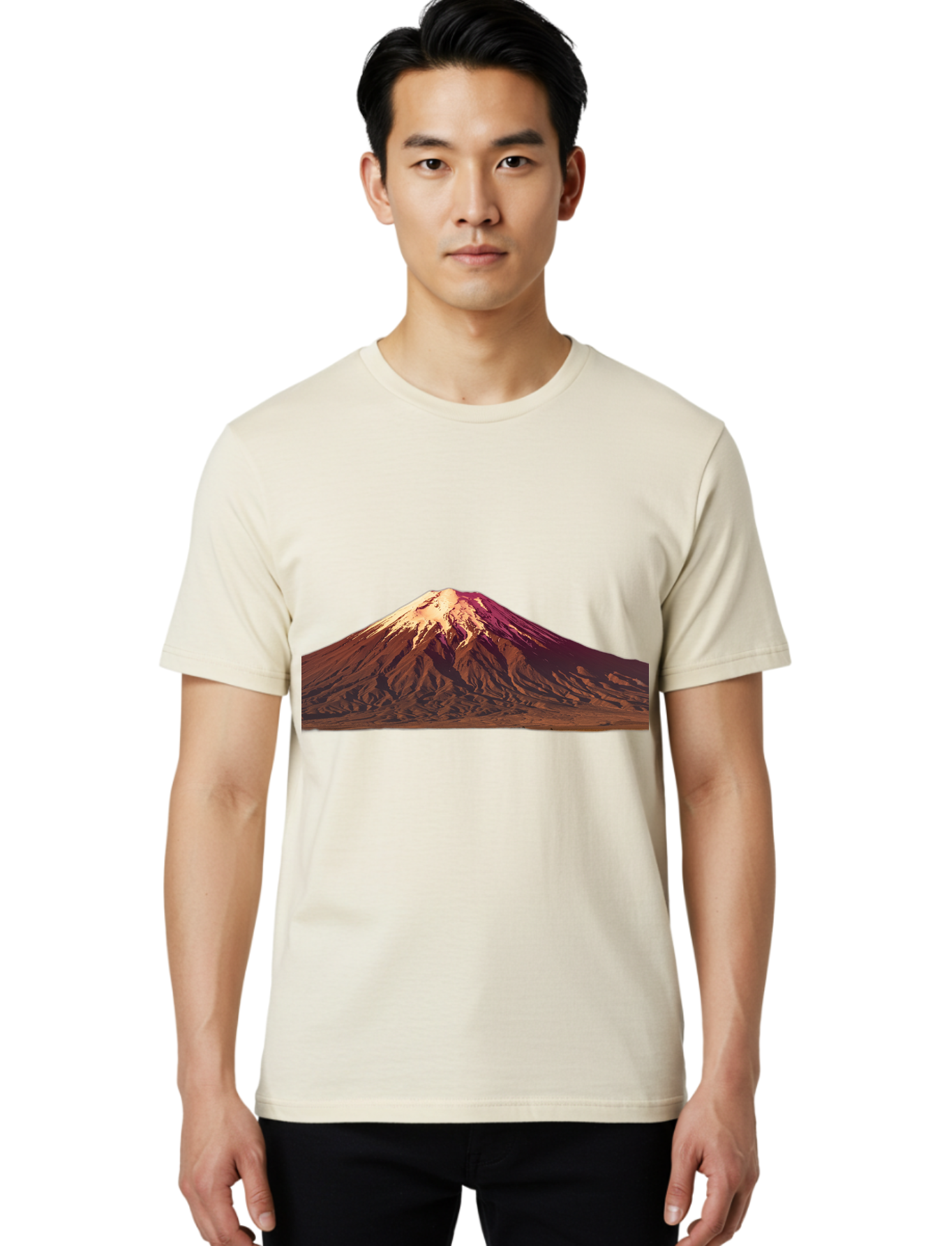 Mountain Men'S Graphic Tee, 100% Cotton, Comfortable Casual Summer Wear, Machine Washable, Vintage Camera, Old Camera, Antique Camera, Black Camera, Classic Photography, Photography Equipment, Nostalgic Device, Film Camera, Camera Art Bam937 24