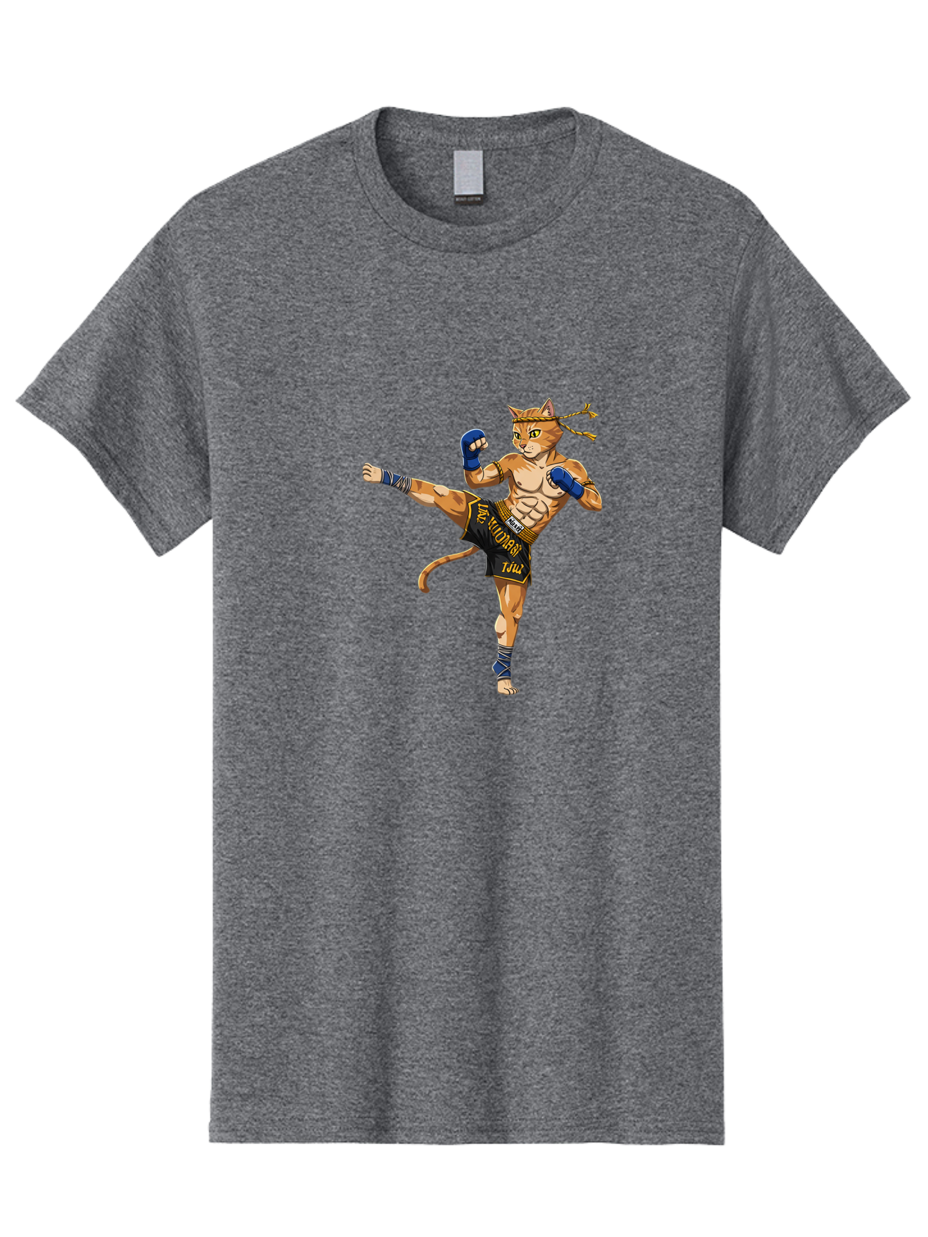 Muay-Thai-Cat-1 Men'S Graphic Tee, 100% Cotton, Comfortable Casual Summer Wear, Machine Washable, Vintage Camera, Old Camera, Antique Camera, Black Camera, Classic Photography, Photography Equipment, Nostalgic Device, Film Camera, Camera Art Bam941 13