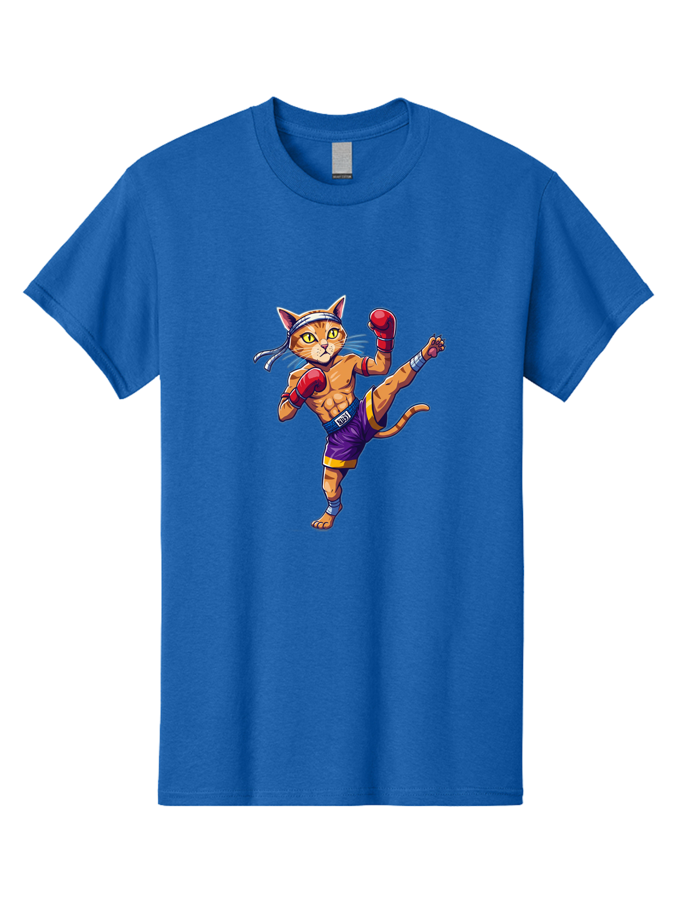 Muay-Thai-Cat-4 Men'S Graphic Tee, 100% Cotton, Comfortable Casual Summer Wear, Machine Washable, Vintage Camera, Old Camera, Antique Camera, Black Camera, Classic Photography, Photography Equipment, Nostalgic Device, Film Camera, Camera Art Bam944
