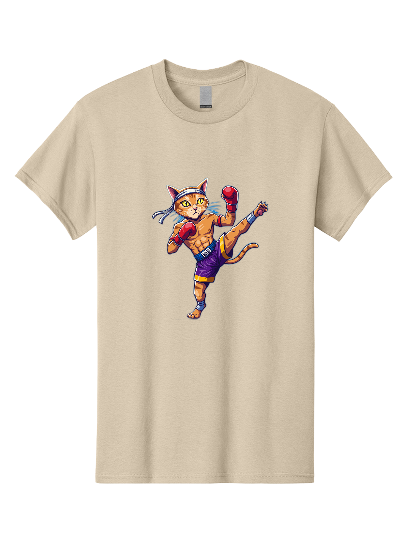 Muay-Thai-Cat-4 Men'S Graphic Tee, 100% Cotton, Comfortable Casual Summer Wear, Machine Washable, Vintage Camera, Old Camera, Antique Camera, Black Camera, Classic Photography, Photography Equipment, Nostalgic Device, Film Camera, Camera Art Bam944 11