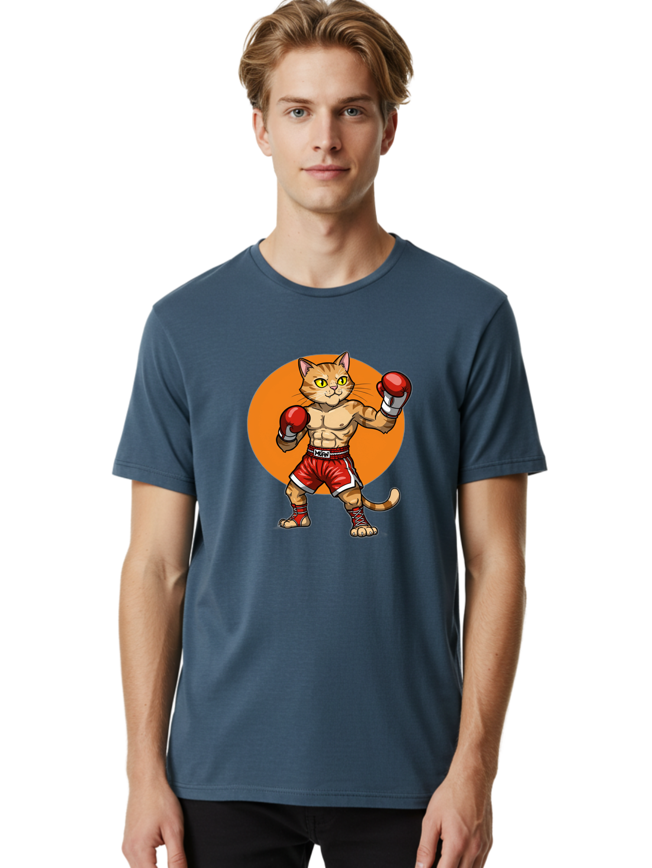 Muay-Thai-Cat Men'S Graphic Tee, 100% Cotton, Comfortable Casual Summer Wear, Machine Washable, Vintage Camera, Old Camera, Antique Camera, Black Camera, Classic Photography, Photography Equipment, Nostalgic Device, Film Camera, Camera Art Bam945 29