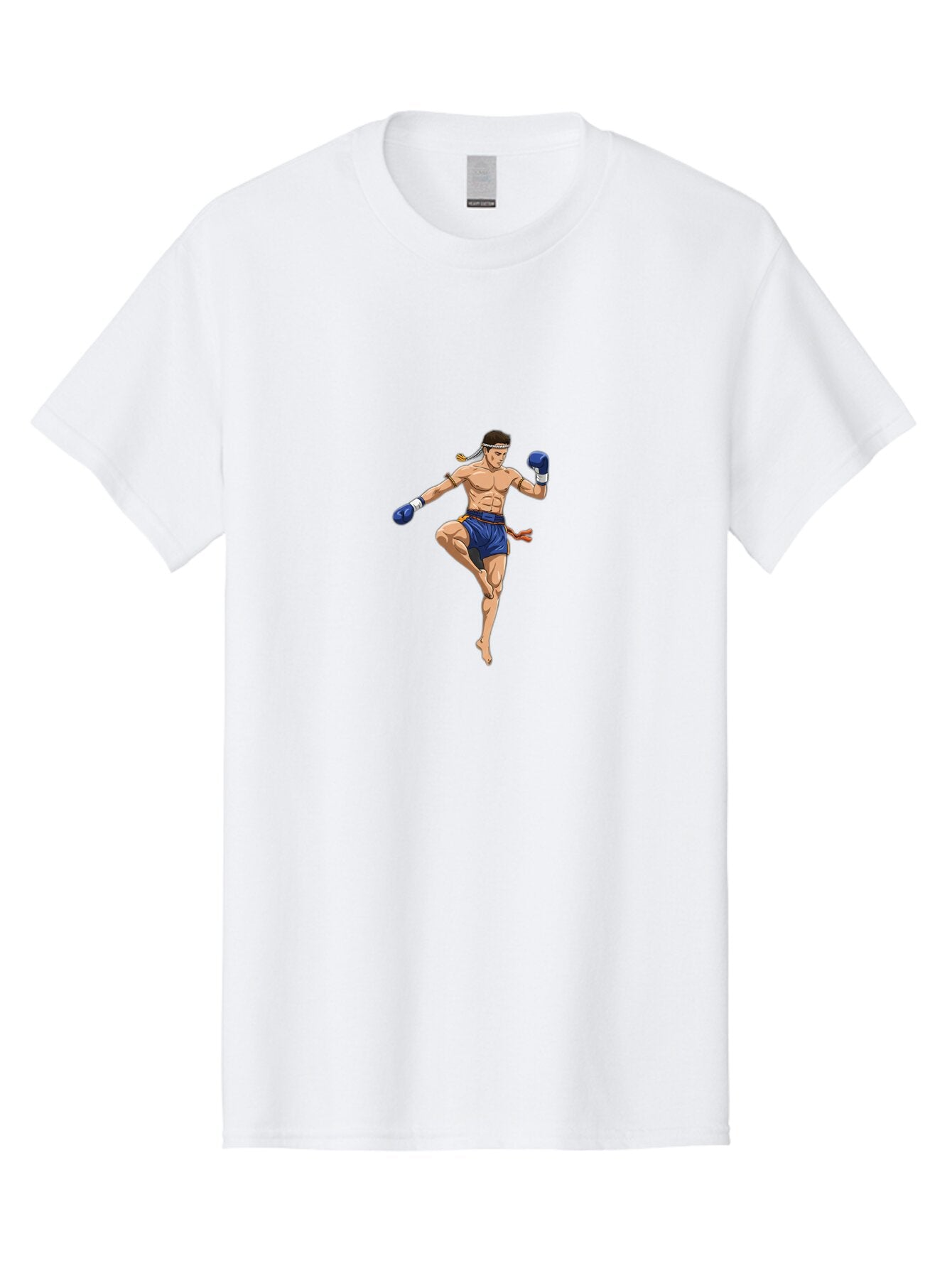 Muay-Thai-Fighter-2 Men'S Graphic Tee, 100% Cotton, Comfortable Casual Summer Wear, Machine Washable, Vintage Camera, Old Camera, Antique Camera, Black Camera, Classic Photography, Photography Equipment, Nostalgic Device, Film Camera, Bam947 3