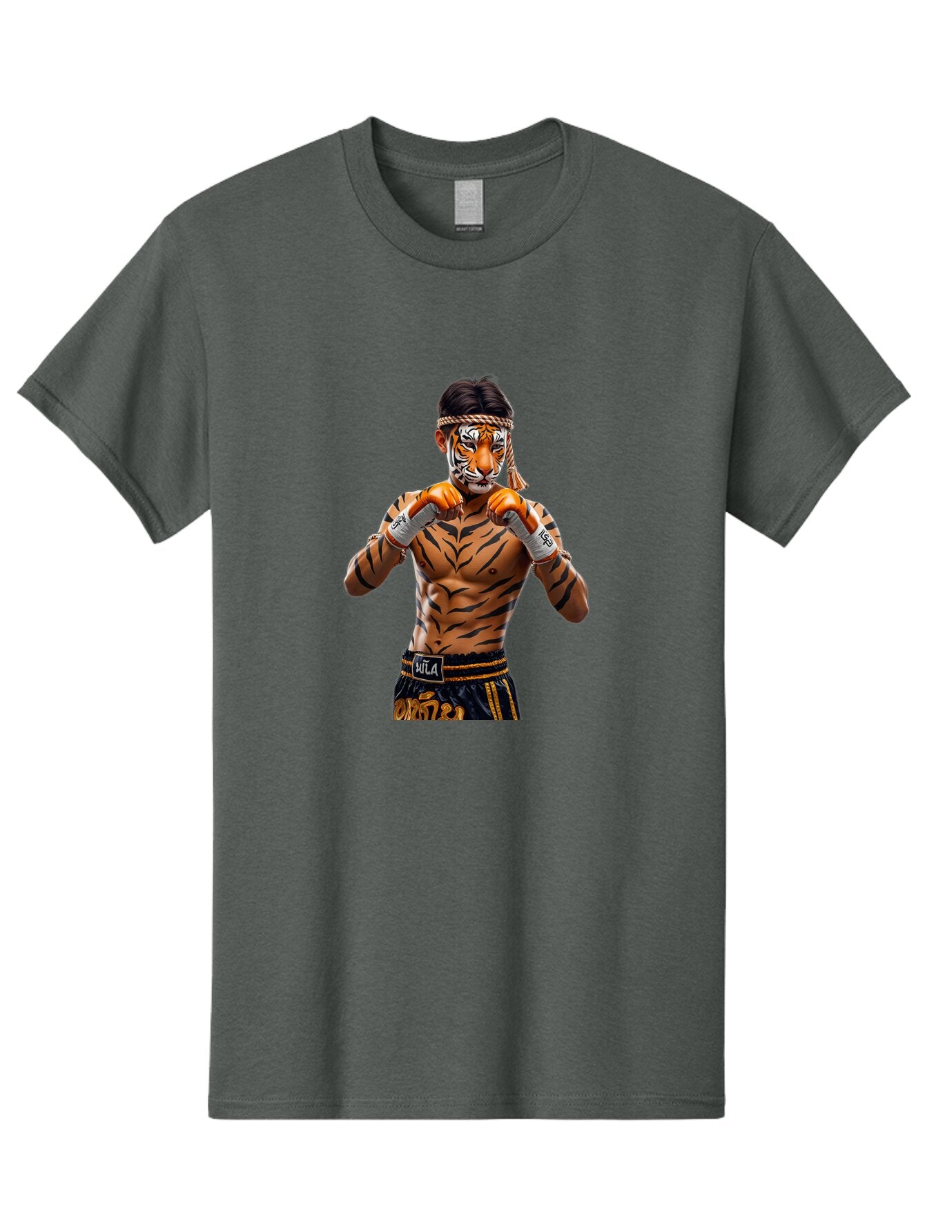 Muay-Thai-Fighter-3 Men'S Graphic Tee, 100% Cotton, Comfortable Casual Summer Wear, Machine Washable, Vintage Camera, Old Camera, Antique Camera, Black Camera, Classic Photography, Photography Equipment, Nostalgic Device, Film Camera, Bam948 6