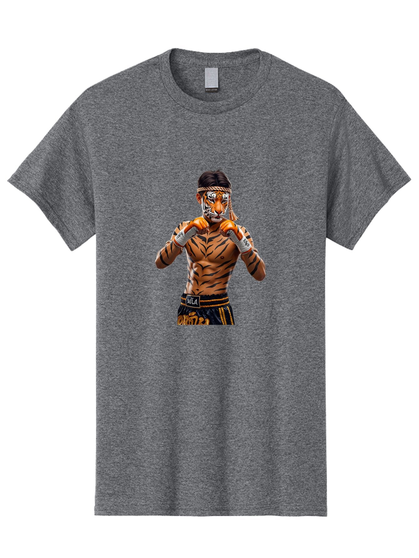 Muay-Thai-Fighter-3 Men'S Graphic Tee, 100% Cotton, Comfortable Casual Summer Wear, Machine Washable, Vintage Camera, Old Camera, Antique Camera, Black Camera, Classic Photography, Photography Equipment, Nostalgic Device, Film Camera, Bam948