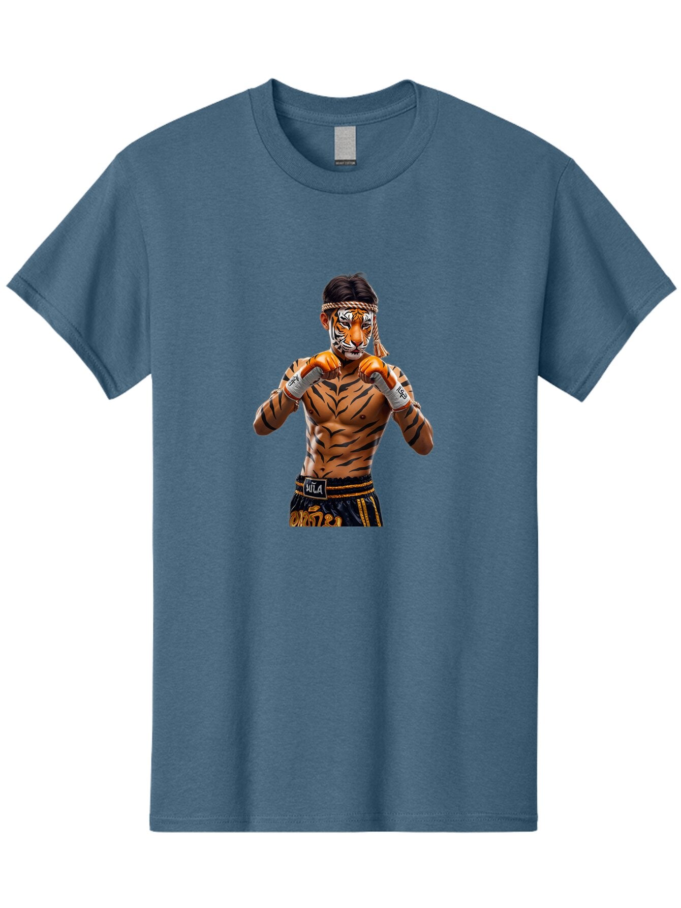 Muay-Thai-Fighter-3 Men'S Graphic Tee, 100% Cotton, Comfortable Casual Summer Wear, Machine Washable, Vintage Camera, Old Camera, Antique Camera, Black Camera, Classic Photography, Photography Equipment, Nostalgic Device, Film Camera, Bam948 9