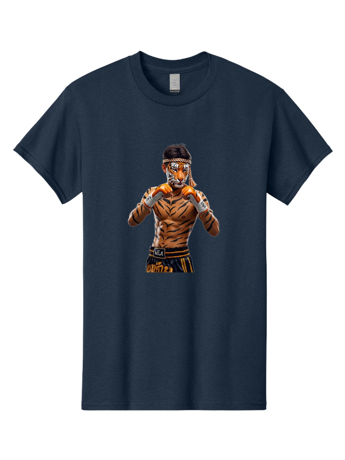Muay-Thai-Fighter-3 Men'S Graphic Tee, 100% Cotton, Comfortable Casual Summer Wear, Machine Washable, Vintage Camera, Old Camera, Antique Camera, Black Camera, Classic Photography, Photography Equipment, Nostalgic Device, Film Camera, Bam948 4