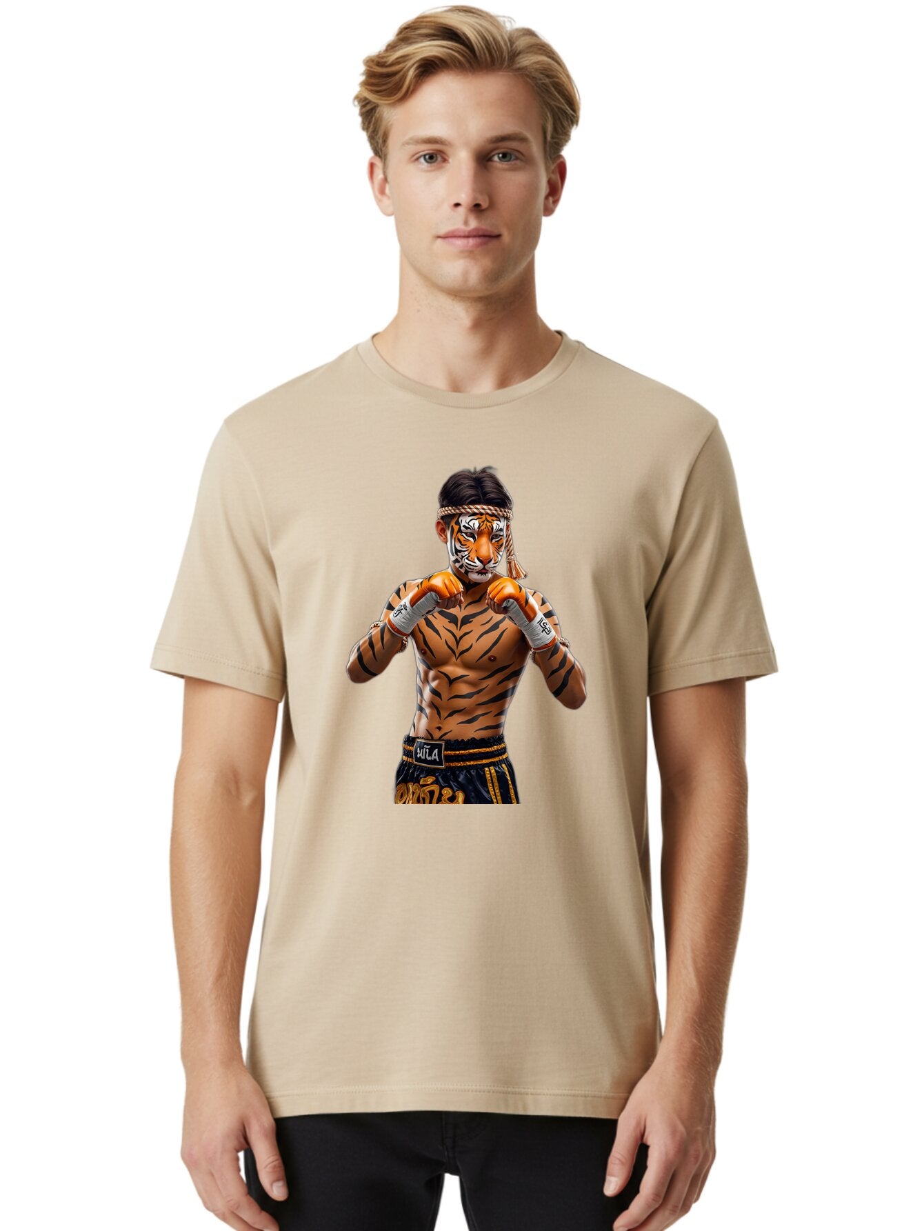 Muay-Thai-Fighter-3 Men'S Graphic Tee, 100% Cotton, Comfortable Casual Summer Wear, Machine Washable, Vintage Camera, Old Camera, Antique Camera, Black Camera, Classic Photography, Photography Equipment, Nostalgic Device, Film Camera, Bam948 27