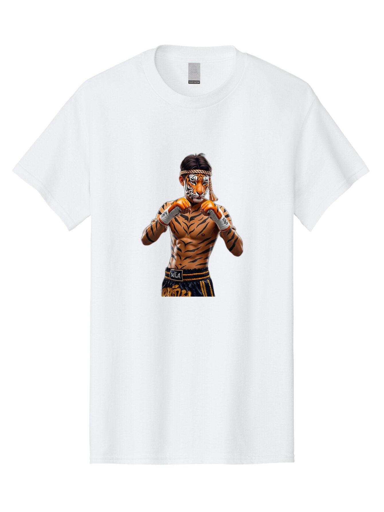 Muay-Thai-Fighter-3 Men'S Graphic Tee, 100% Cotton, Comfortable Casual Summer Wear, Machine Washable, Vintage Camera, Old Camera, Antique Camera, Black Camera, Classic Photography, Photography Equipment, Nostalgic Device, Film Camera, Bam948 3