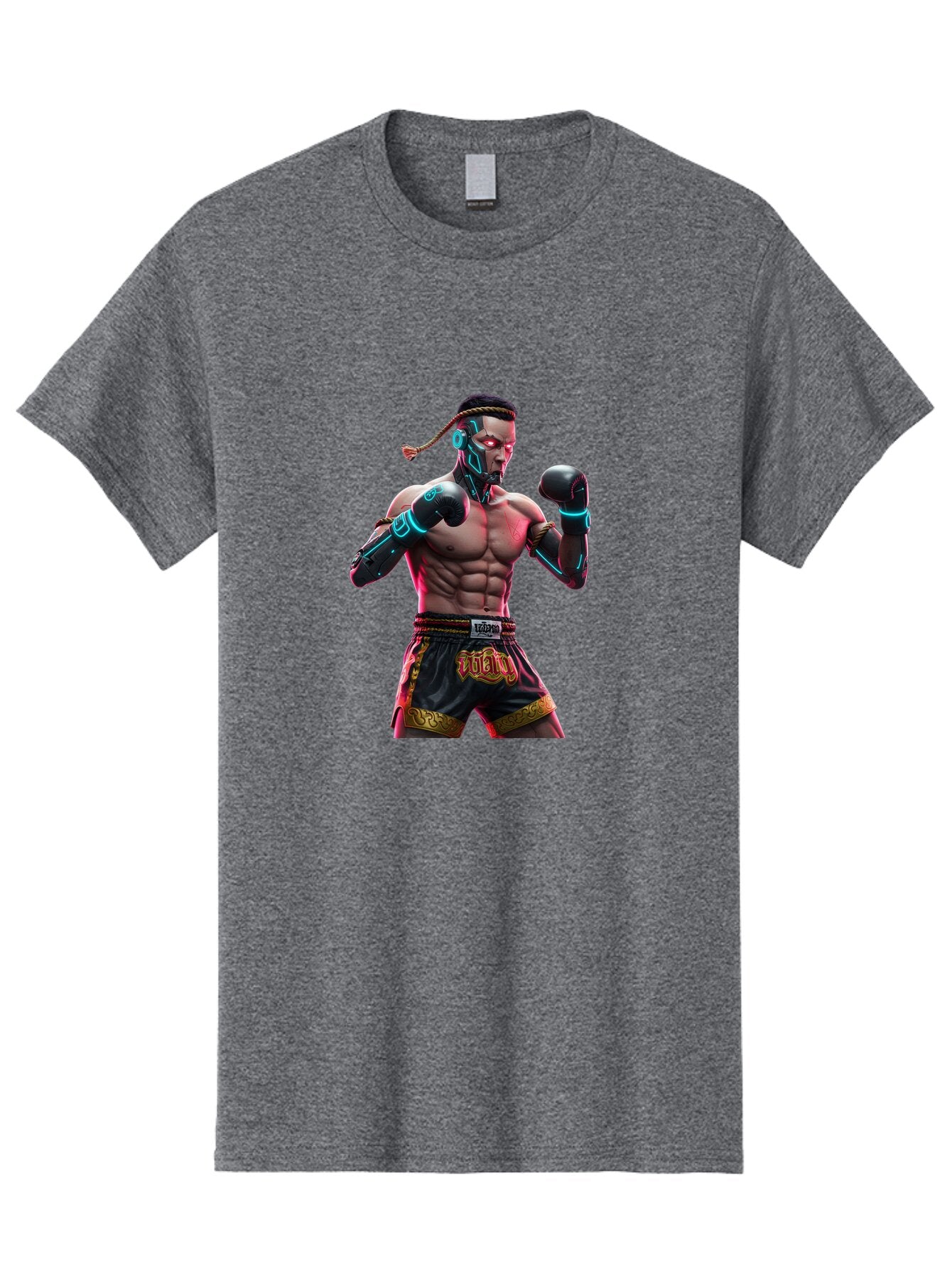 Muay-Thai-Fighter-6 Men'S Graphic Tee, 100% Cotton, Comfortable Casual Summer Wear, Machine Washable, Vintage Camera, Old Camera, Antique Camera, Black Camera, Classic Photography, Photography Equipment, Nostalgic Device, Film Camera, Bam951 13