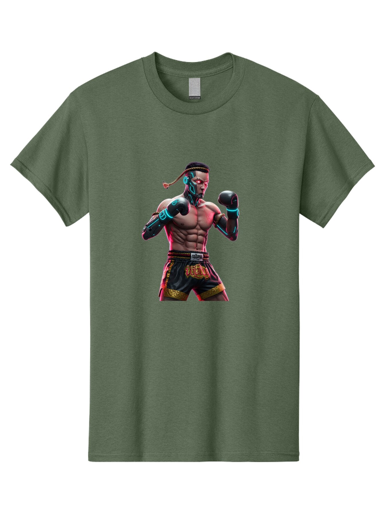 Muay-Thai-Fighter-6 Men'S Graphic Tee, 100% Cotton, Comfortable Casual Summer Wear, Machine Washable, Vintage Camera, Old Camera, Antique Camera, Black Camera, Classic Photography, Photography Equipment, Nostalgic Device, Film Camera, Bam951 11