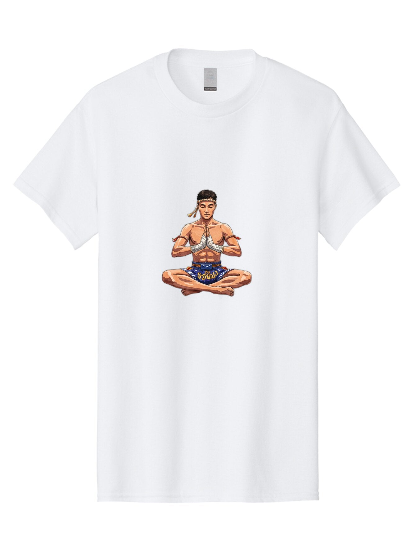 Muay-Thai-Fighter-Meditation Men'S Graphic Tee, 100% Cotton, Comfortable Casual Summer Wear, Machine Washable, Vintage Camera, Old Camera, Antique Camera, Black Camera, Classic Photography, Photography Equipment, Nostalgic Device, Film Camera, Bam952 5