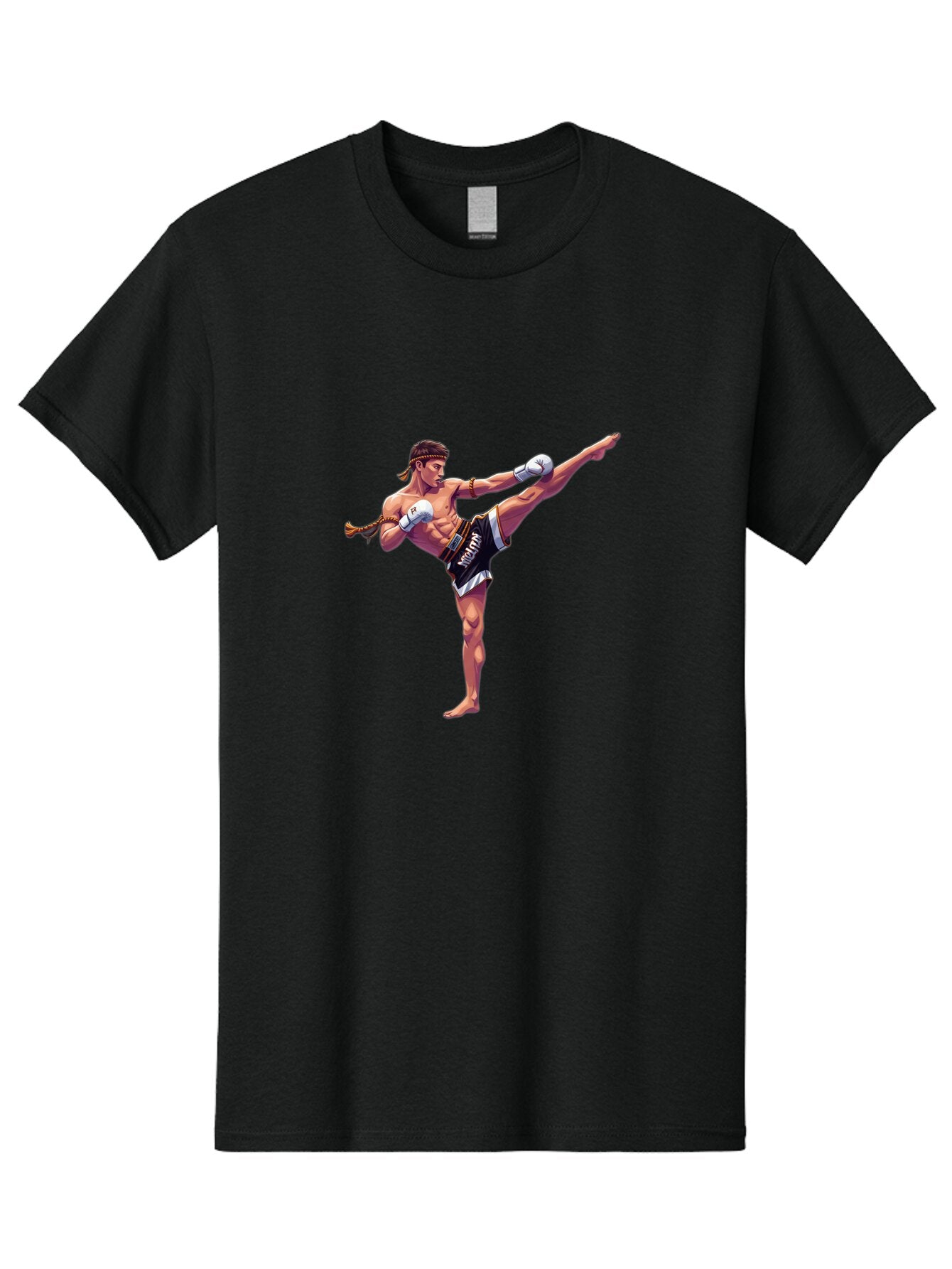 Muaythai-Kick Men'S Graphic Tee, 100% Cotton, Comfortable Casual Summer Wear, Machine Washable, Vintage Camera, Old Camera, Antique Camera, Black Camera, Classic Photography, Photography Equipment, Nostalgic Device, Film Camera, Camera Art Bam956 9