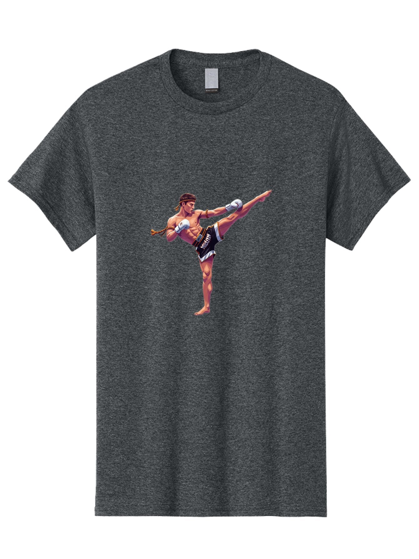 Muaythai-Kick Men'S Graphic Tee, 100% Cotton, Comfortable Casual Summer Wear, Machine Washable, Vintage Camera, Old Camera, Antique Camera, Black Camera, Classic Photography, Photography Equipment, Nostalgic Device, Film Camera, Camera Art Bam956
