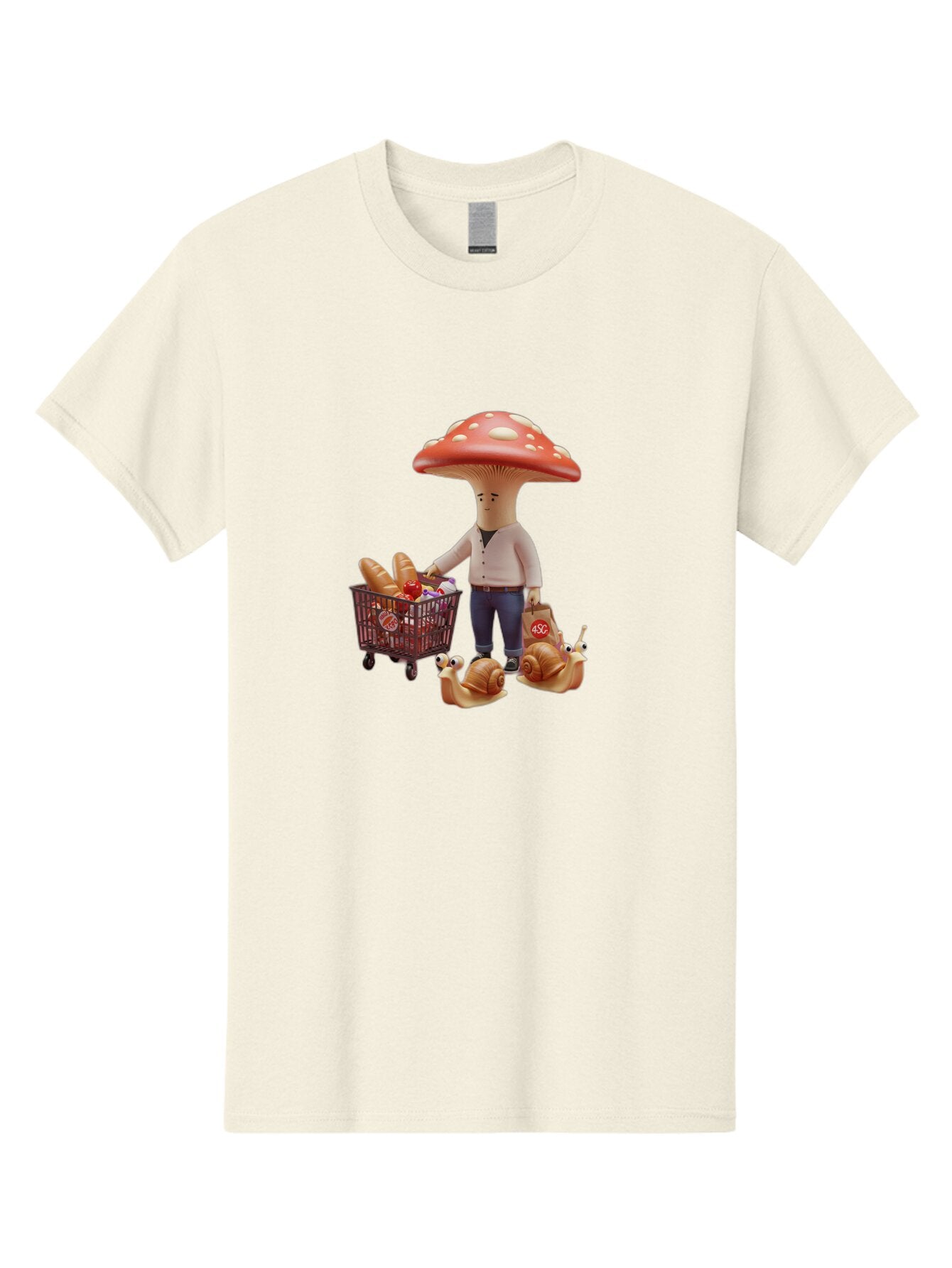 Mushroom-Head-Grocery-Shopper Men'S Graphic Tee, 100% Cotton, Comfortable Casual Summer Wear, Machine Washable, Vintage Camera, Old Camera, Antique Camera, Black Camera, Classic Photography, Photography Equipment, Nostalgic Device, Bam964 6