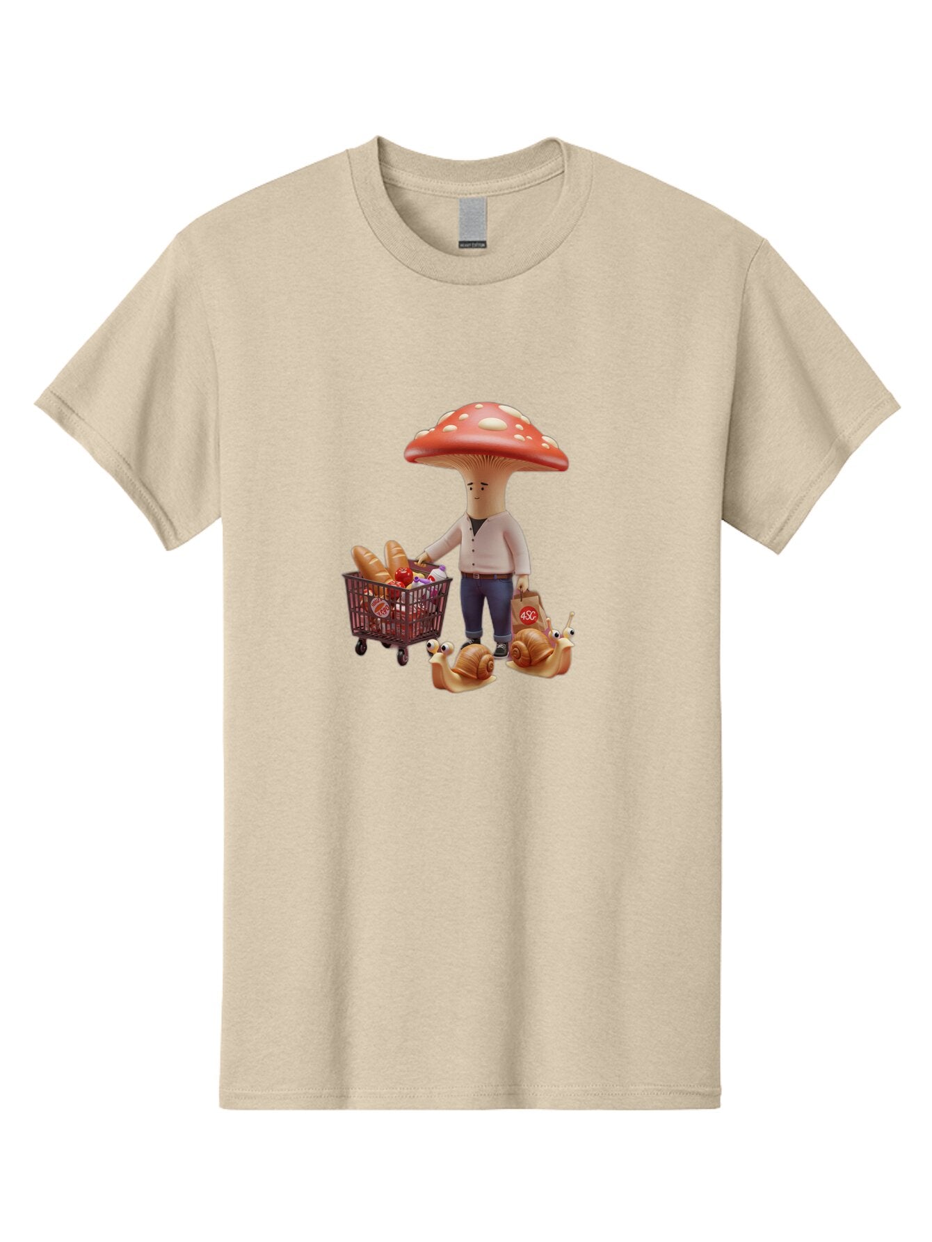 Mushroom-Head-Grocery-Shopper Men'S Graphic Tee, 100% Cotton, Comfortable Casual Summer Wear, Machine Washable, Vintage Camera, Old Camera, Antique Camera, Black Camera, Classic Photography, Photography Equipment, Nostalgic Device, Bam964 12