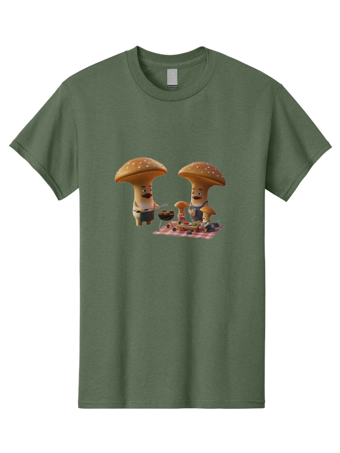 Mushroom-People-Picnic Men'S Graphic Tee, 100% Cotton, Comfortable Casual Summer Wear, Machine Washable, Vintage Camera, Old Camera, Antique Camera, Black Camera, Classic Photography, Photography Equipment, Nostalgic Device, Film Camera, Bam966 13