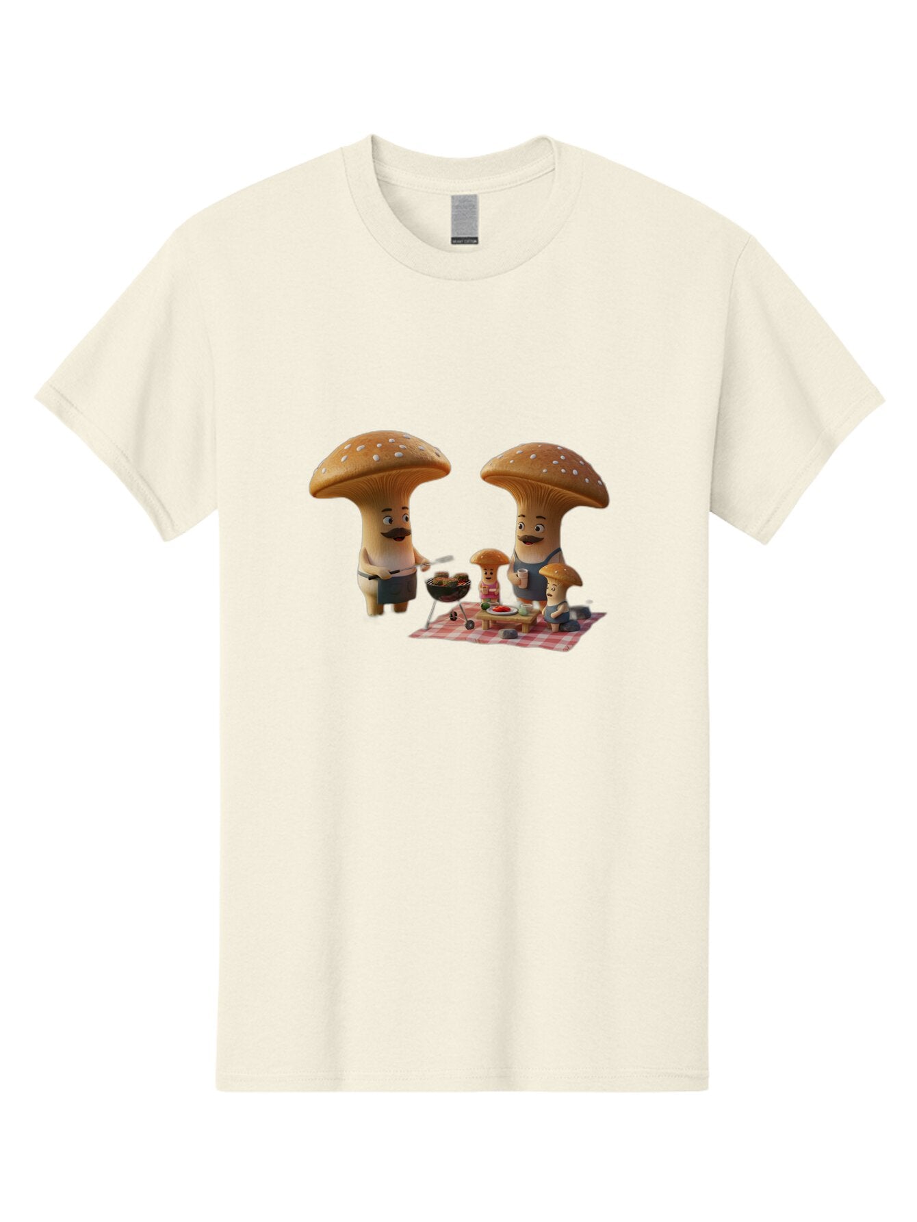 Mushroom-People-Picnic Men'S Graphic Tee, 100% Cotton, Comfortable Casual Summer Wear, Machine Washable, Vintage Camera, Old Camera, Antique Camera, Black Camera, Classic Photography, Photography Equipment, Nostalgic Device, Film Camera, Bam966