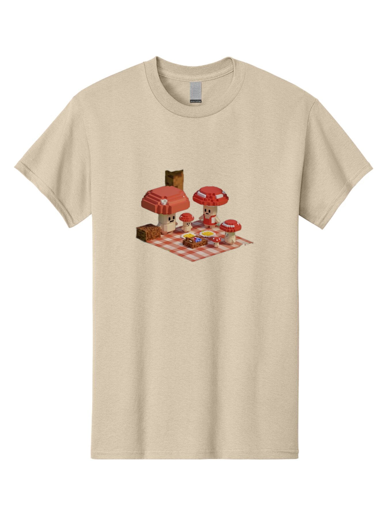 Mushroom-Picnic Men'S Graphic Tee, 100% Cotton, Comfortable Casual Summer Wear, Machine Washable, Vintage Camera, Old Camera, Antique Camera, Black Camera, Classic Photography, Photography Equipment, Nostalgic Device, Film Camera, Camera Art Bam967 8