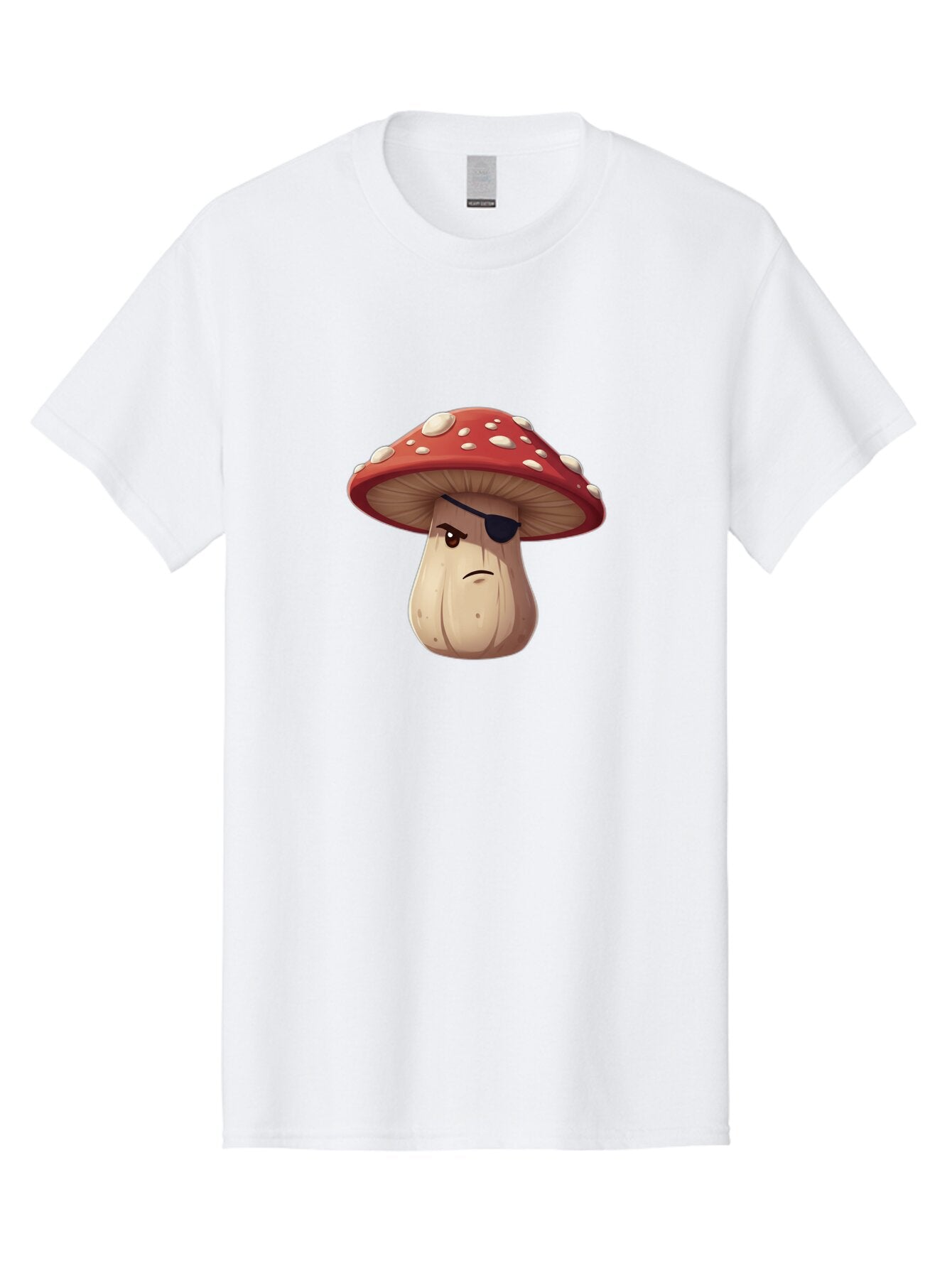 Mushroom-Pirate-1 Men'S Graphic Tee, 100% Cotton, Comfortable Casual Summer Wear, Machine Washable, Vintage Camera, Old Camera, Antique Camera, Black Camera, Classic Photography, Photography Equipment, Nostalgic Device, Film Camera, Camera Art Bam968