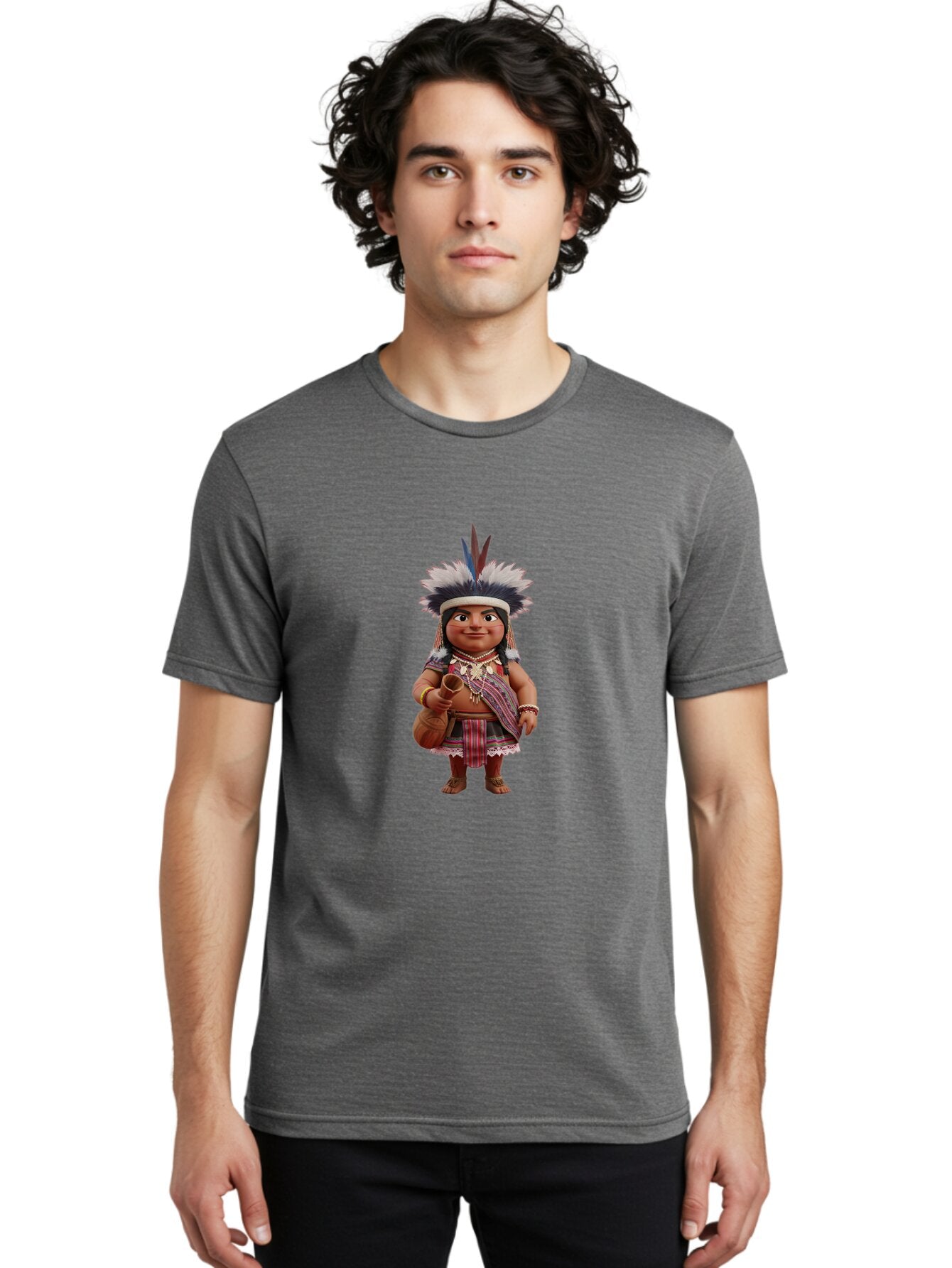 Native-American-Doll Men'S Graphic Tee, 100% Cotton, Comfortable Casual Summer Wear, Machine Washable, Vintage Camera, Old Camera, Antique Camera, Black Camera, Classic Photography, Photography Equipment, Nostalgic Device, Film Camera, Bam976 27