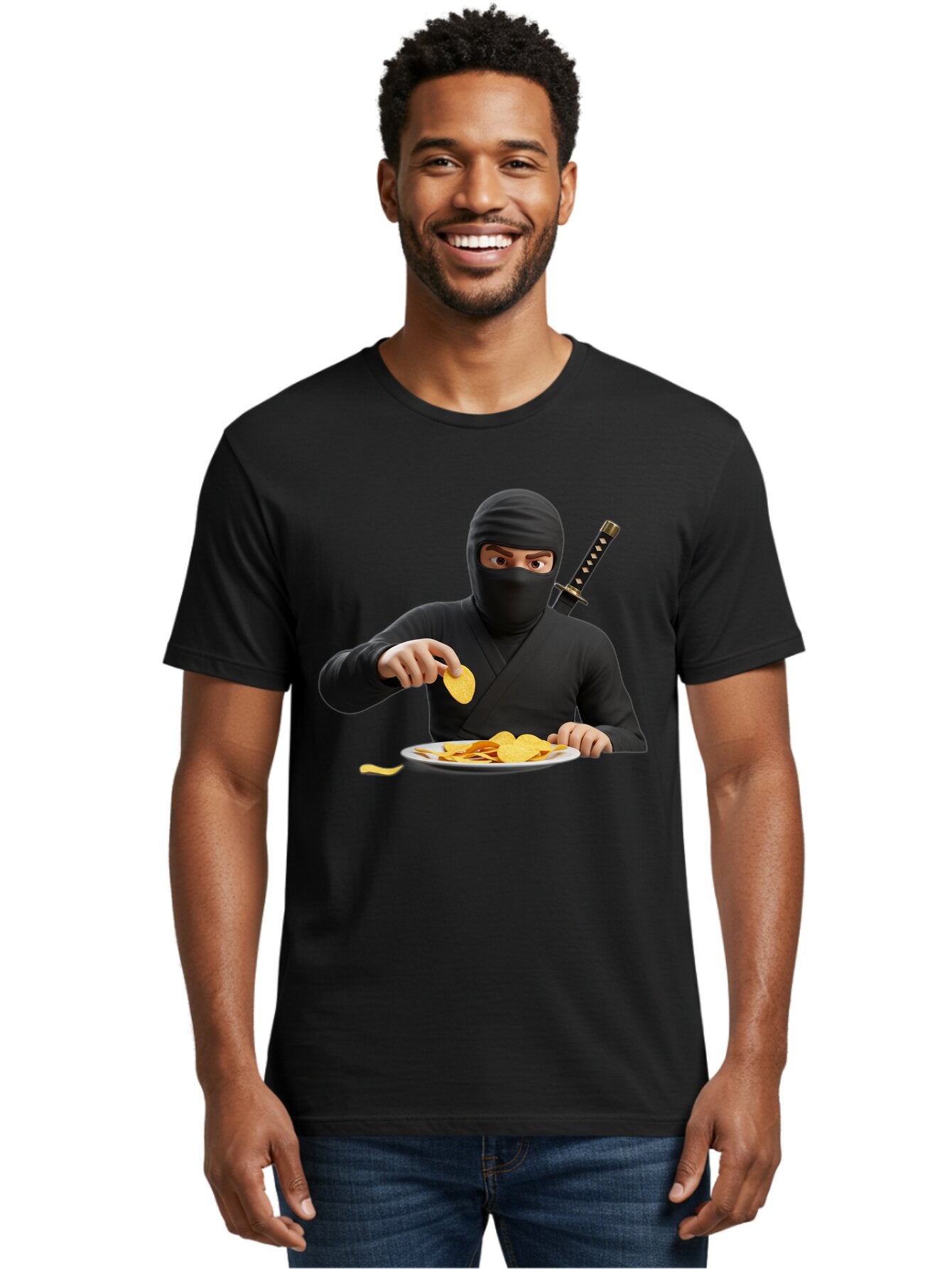 Ninja-Eating-Chips Men'S Graphic Tee, 100% Cotton, Comfortable Casual Summer Wear, Machine Washable, Vintage Camera, Old Camera, Antique Camera, Black Camera, Classic Photography, Photography Equipment, Nostalgic Device, Film Camera, Bam983 20