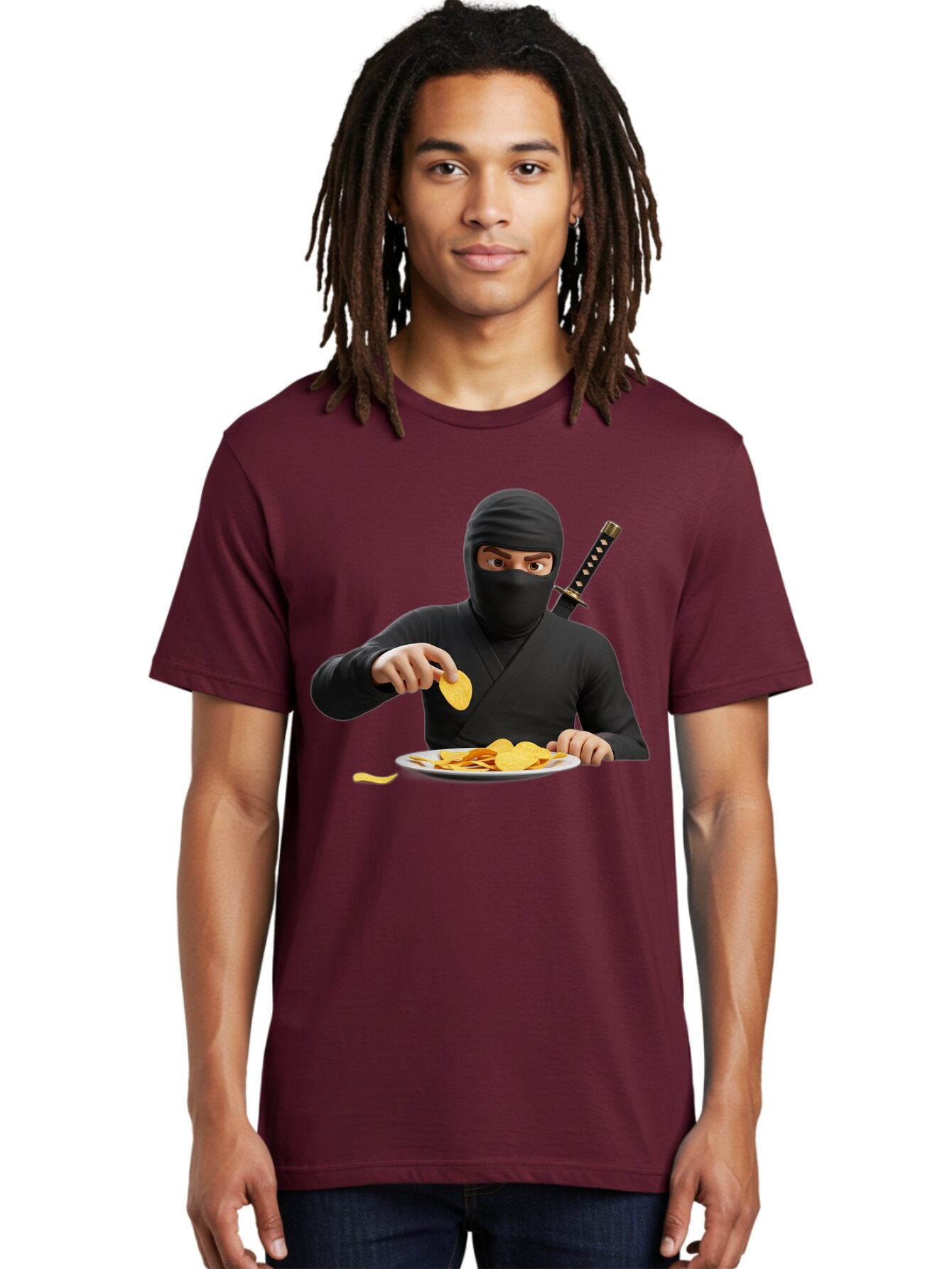 Ninja-Eating-Chips Men'S Graphic Tee, 100% Cotton, Comfortable Casual Summer Wear, Machine Washable, Vintage Camera, Old Camera, Antique Camera, Black Camera, Classic Photography, Photography Equipment, Nostalgic Device, Film Camera, Bam983 18