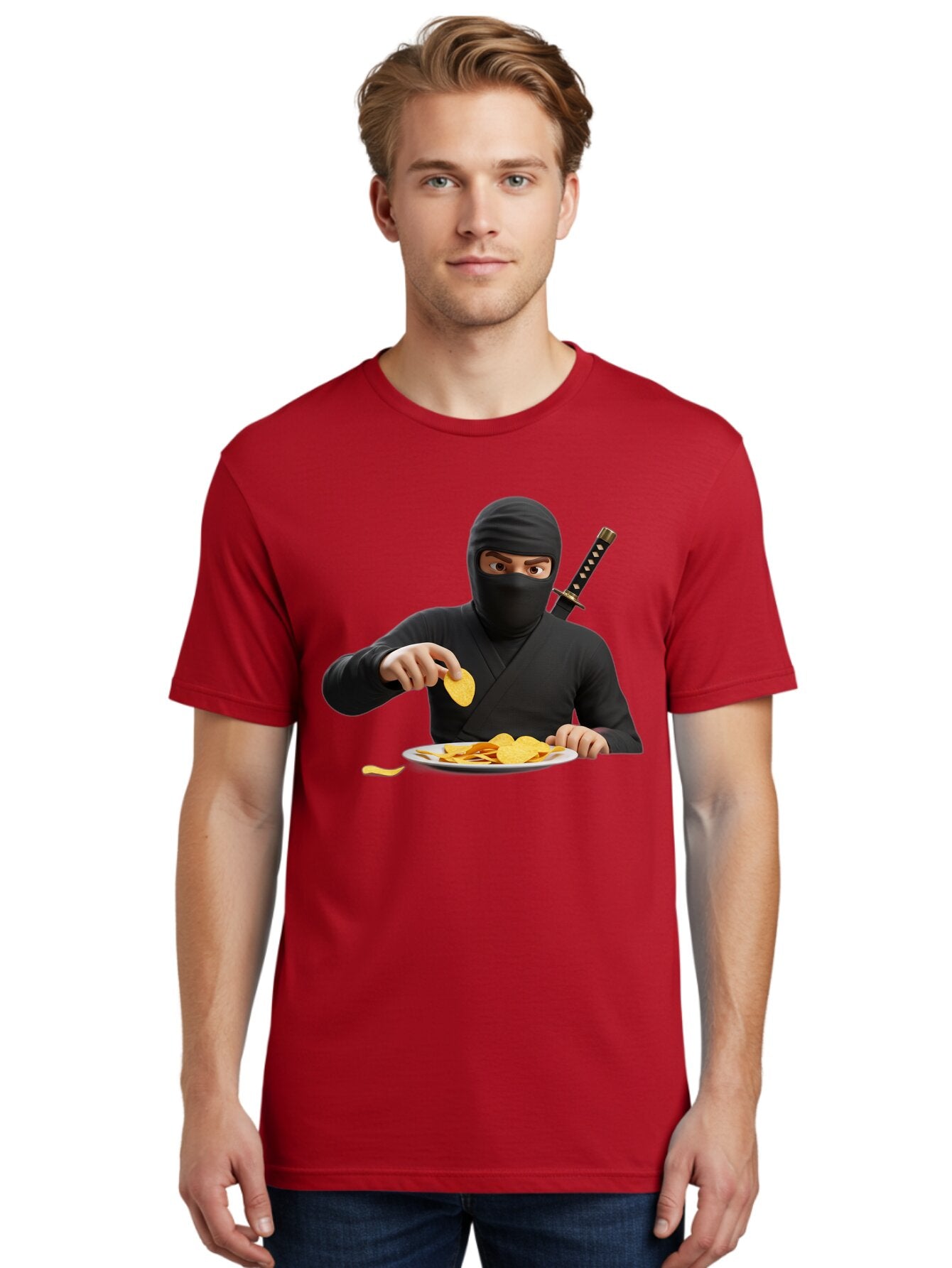 Ninja-Eating-Chips Men'S Graphic Tee, 100% Cotton, Comfortable Casual Summer Wear, Machine Washable, Vintage Camera, Old Camera, Antique Camera, Black Camera, Classic Photography, Photography Equipment, Nostalgic Device, Film Camera, Bam983 25