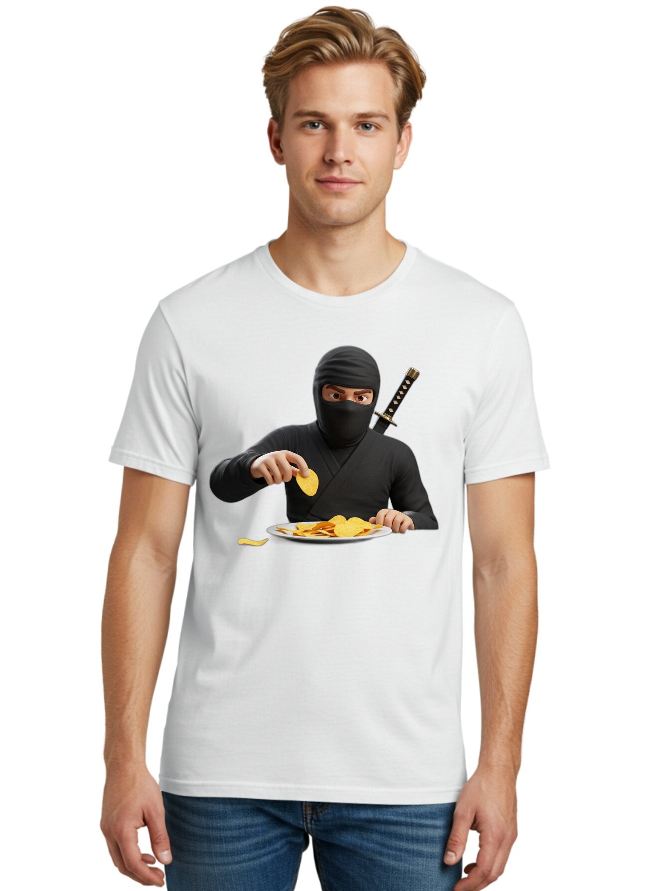 Ninja-Eating-Chips Men'S Graphic Tee, 100% Cotton, Comfortable Casual Summer Wear, Machine Washable, Vintage Camera, Old Camera, Antique Camera, Black Camera, Classic Photography, Photography Equipment, Nostalgic Device, Film Camera, Bam983 29