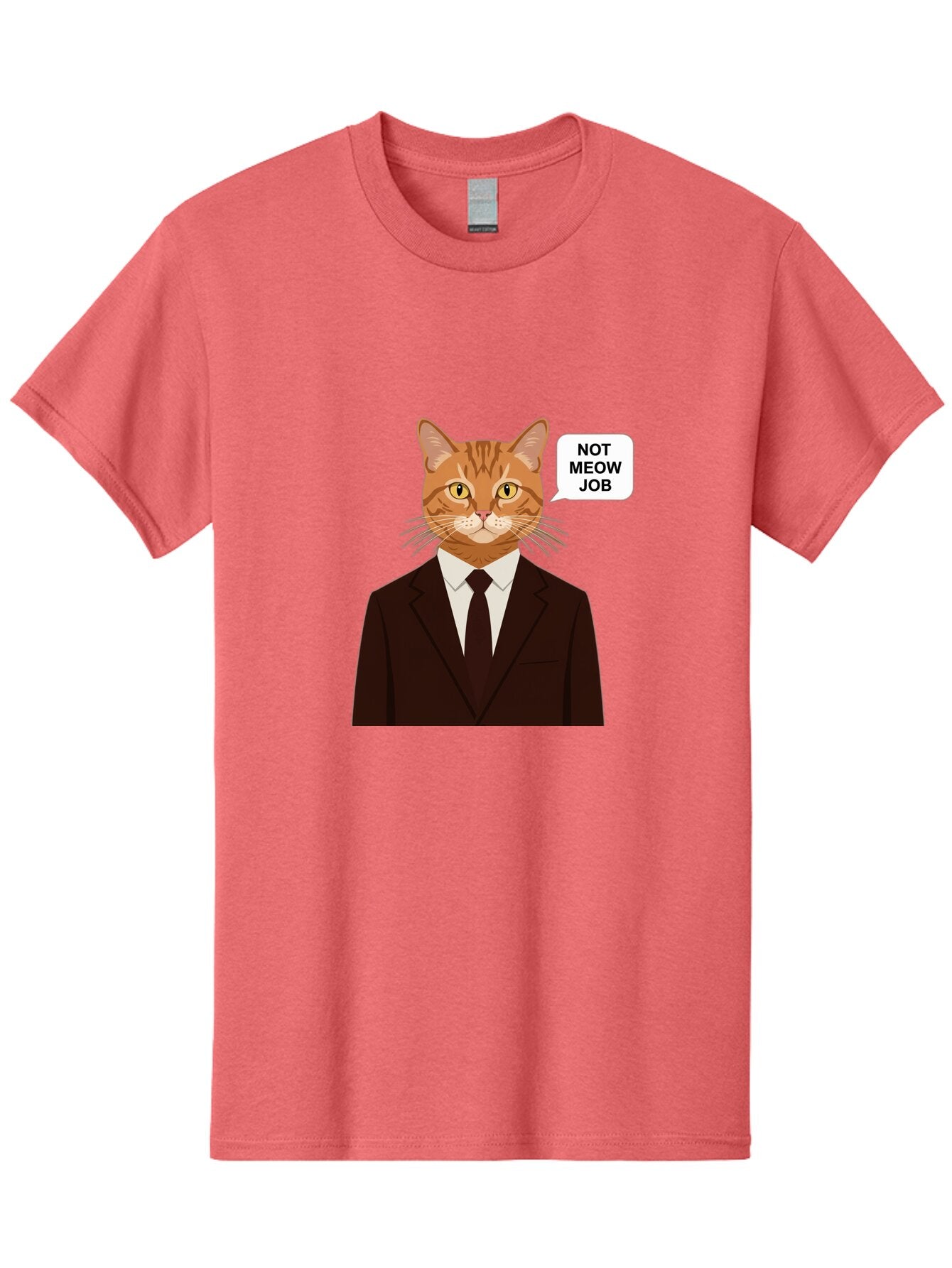 Not-Meow-Job-2 Men'S Graphic Tee, 100% Cotton, Comfortable Casual Summer Wear, Machine Washable, Vintage Camera, Old Camera, Antique Camera, Black Camera, Classic Photography, Photography Equipment, Nostalgic Device, Film Camera, Camera Art Bam987 9