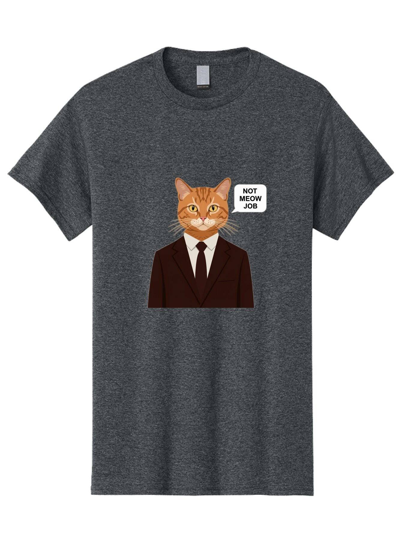 Not-Meow-Job-2 Men'S Graphic Tee, 100% Cotton, Comfortable Casual Summer Wear, Machine Washable, Vintage Camera, Old Camera, Antique Camera, Black Camera, Classic Photography, Photography Equipment, Nostalgic Device, Film Camera, Camera Art Bam987 15
