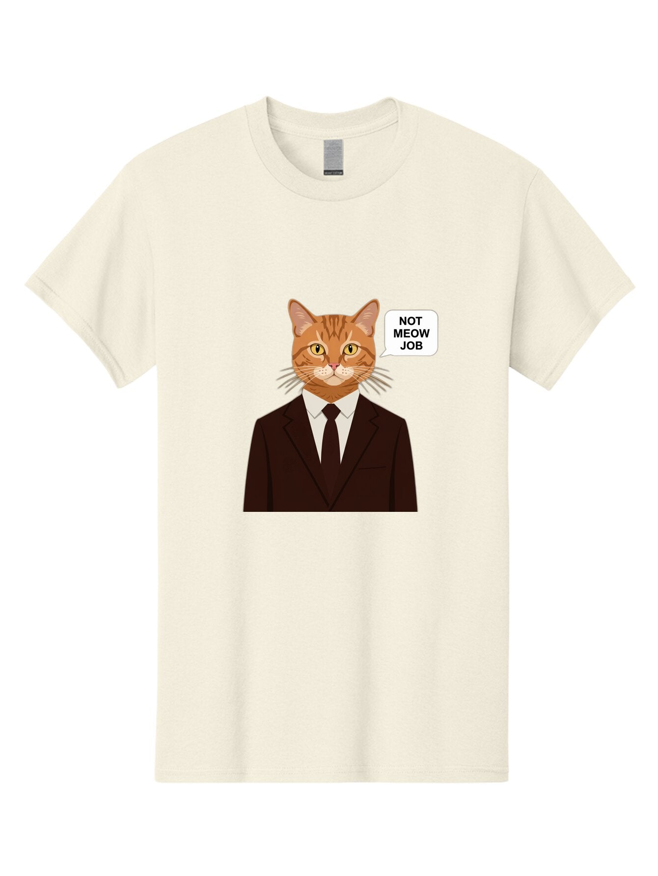 Not-Meow-Job-2 Men'S Graphic Tee, 100% Cotton, Comfortable Casual Summer Wear, Machine Washable, Vintage Camera, Old Camera, Antique Camera, Black Camera, Classic Photography, Photography Equipment, Nostalgic Device, Film Camera, Camera Art Bam987 13