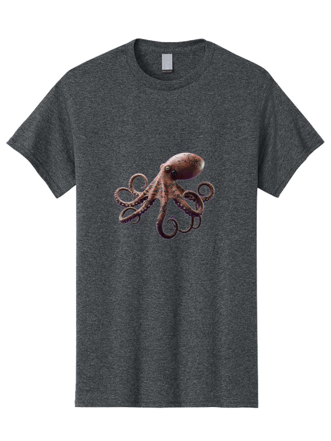 Octopus-1 Men'S Graphic Tee, 100% Cotton, Comfortable Casual Summer Wear, Machine Washable, Vintage Camera, Old Camera, Antique Camera, Black Camera, Classic Photography, Photography Equipment, Nostalgic Device, Film Camera, Camera Art Bam992 9