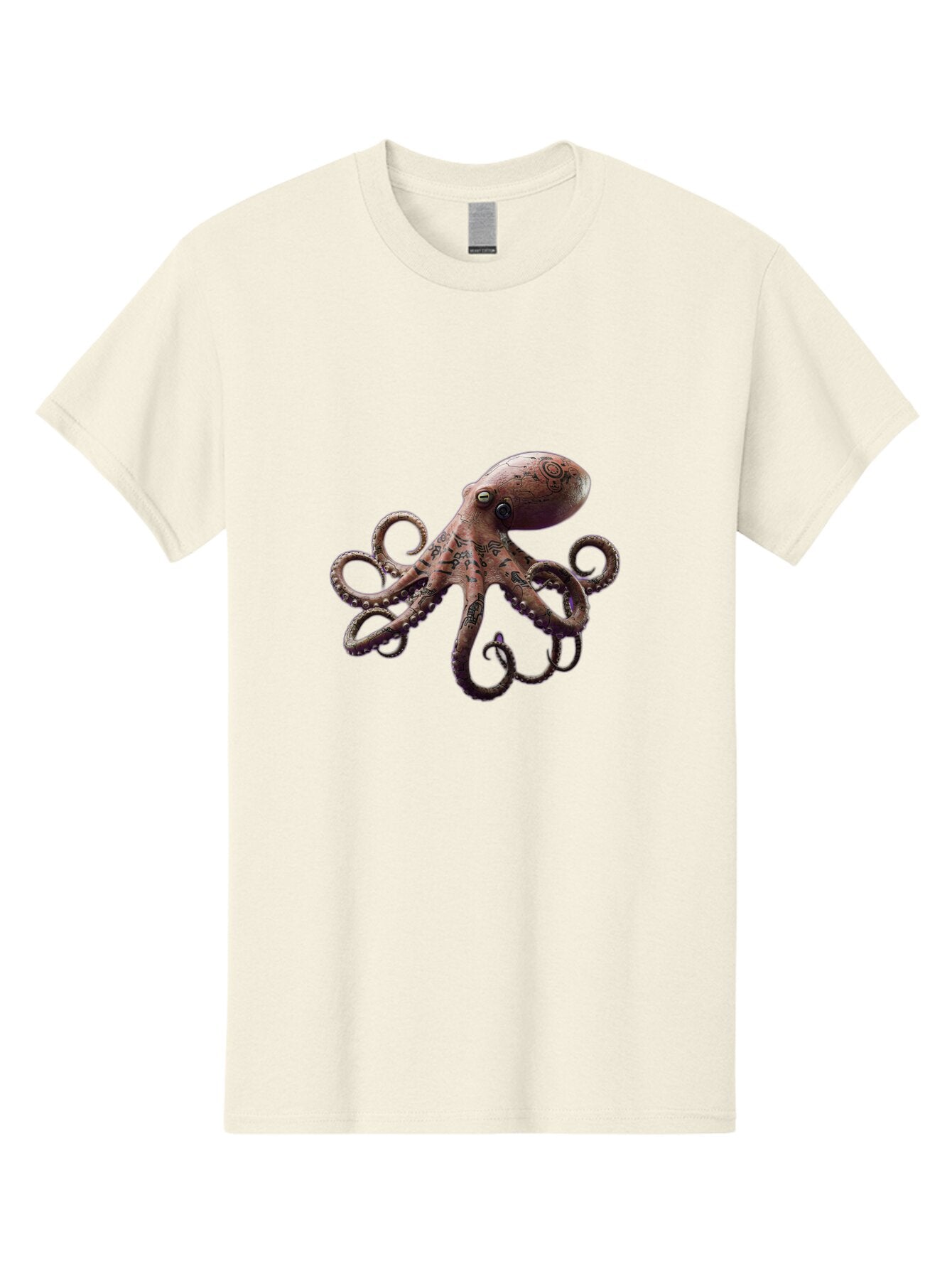 Octopus-1 Men'S Graphic Tee, 100% Cotton, Comfortable Casual Summer Wear, Machine Washable, Vintage Camera, Old Camera, Antique Camera, Black Camera, Classic Photography, Photography Equipment, Nostalgic Device, Film Camera, Camera Art Bam992