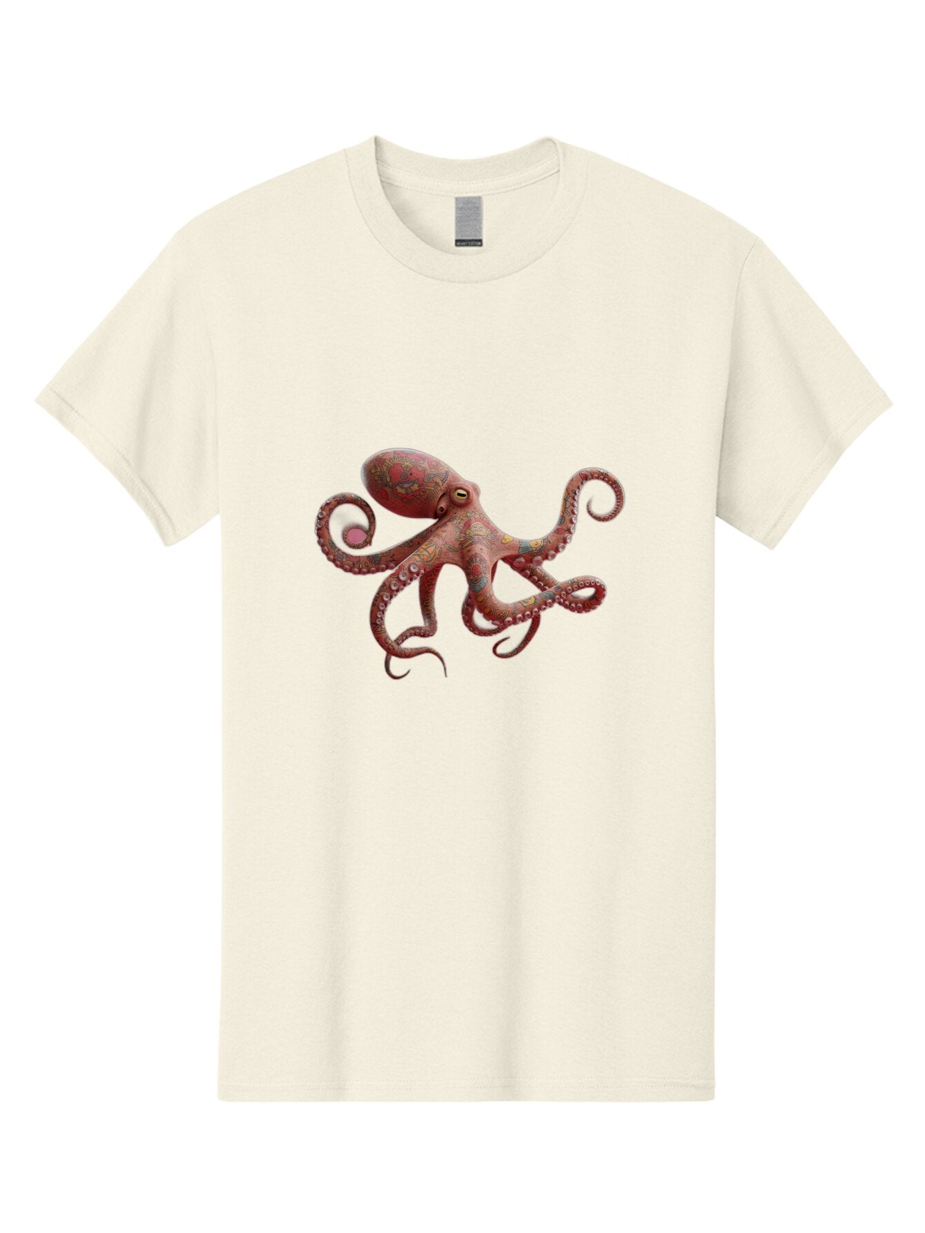 Octopus-2 Men'S Graphic Tee, 100% Cotton, Comfortable Casual Summer Wear, Machine Washable, Vintage Camera, Old Camera, Antique Camera, Black Camera, Classic Photography, Photography Equipment, Nostalgic Device, Film Camera, Camera Art Bam993 13