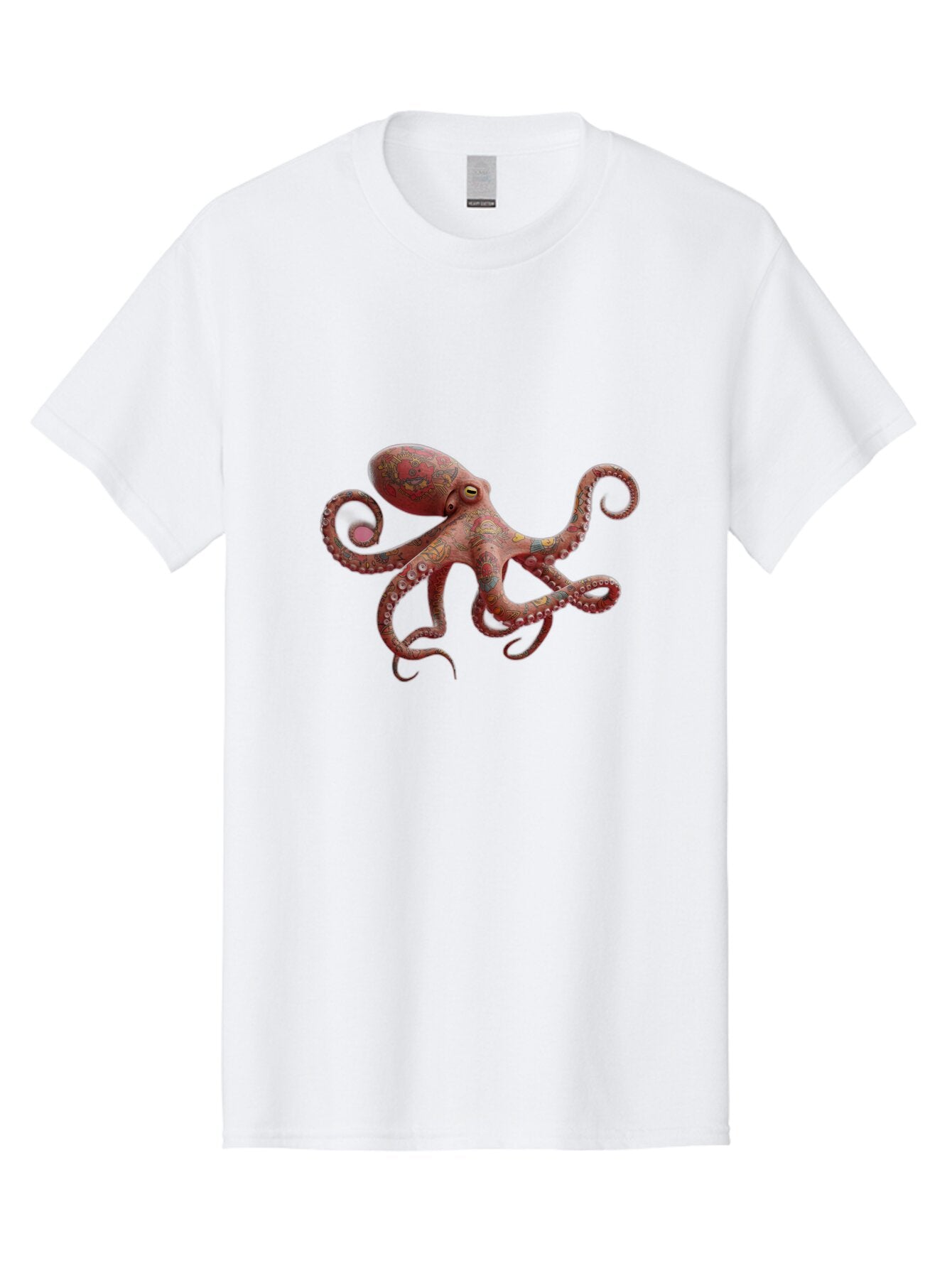 Octopus-2 Men'S Graphic Tee, 100% Cotton, Comfortable Casual Summer Wear, Machine Washable, Vintage Camera, Old Camera, Antique Camera, Black Camera, Classic Photography, Photography Equipment, Nostalgic Device, Film Camera, Camera Art Bam993 15
