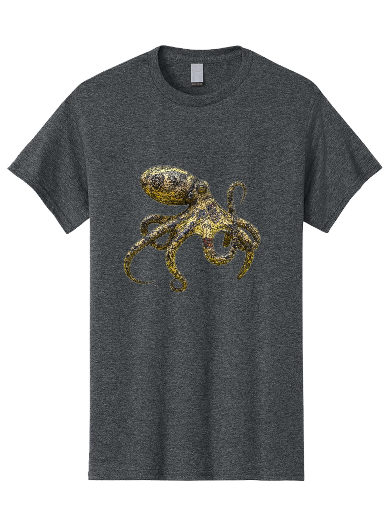 Octopus-3 Men'S Graphic Tee, 100% Cotton, Comfortable Casual Summer Wear, Machine Washable, Vintage Camera, Old Camera, Antique Camera, Black Camera, Classic Photography, Photography Equipment, Nostalgic Device, Film Camera, Camera Art Bam994 11