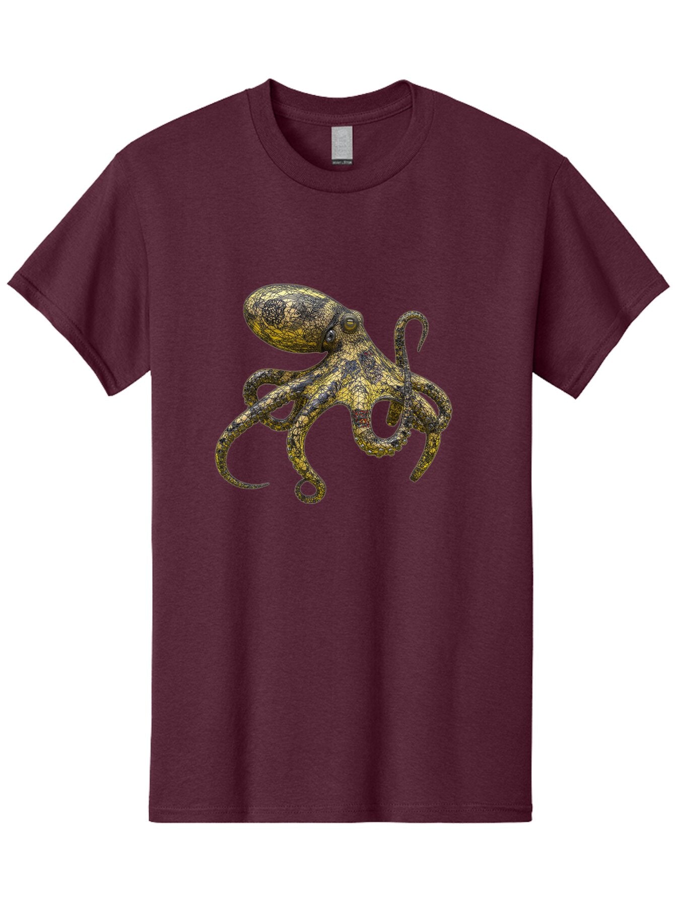 Octopus-3 Men'S Graphic Tee, 100% Cotton, Comfortable Casual Summer Wear, Machine Washable, Vintage Camera, Old Camera, Antique Camera, Black Camera, Classic Photography, Photography Equipment, Nostalgic Device, Film Camera, Camera Art Bam994 14