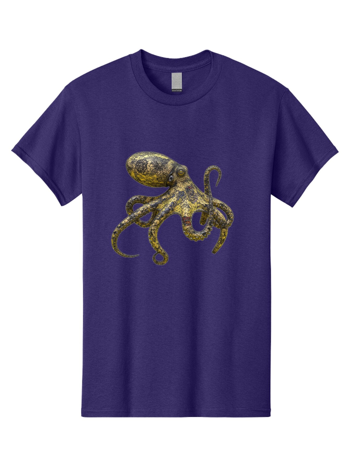 Octopus-3 Men'S Graphic Tee, 100% Cotton, Comfortable Casual Summer Wear, Machine Washable, Vintage Camera, Old Camera, Antique Camera, Black Camera, Classic Photography, Photography Equipment, Nostalgic Device, Film Camera, Camera Art Bam994 3
